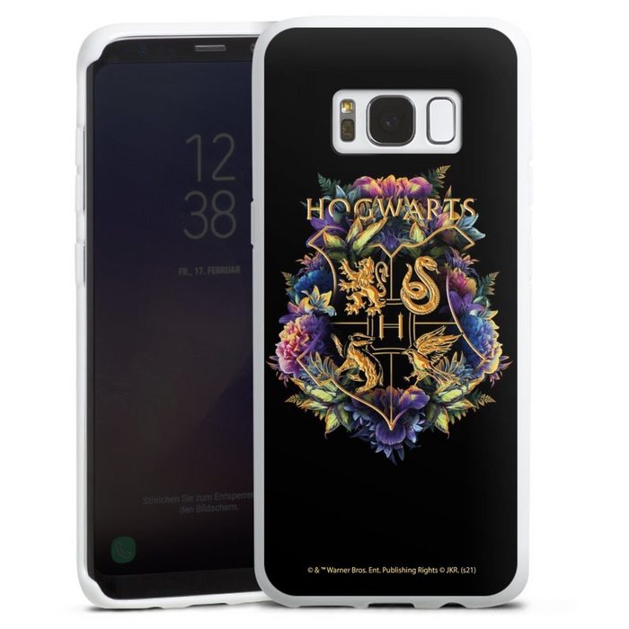 DeinDesign Handyhülle Harry Potter Hogwarts Wappen Hogwarts Emblem Samsung Galaxy S8 Silikon Hülle Bumper Case Handy Schutzhülle 4U11673