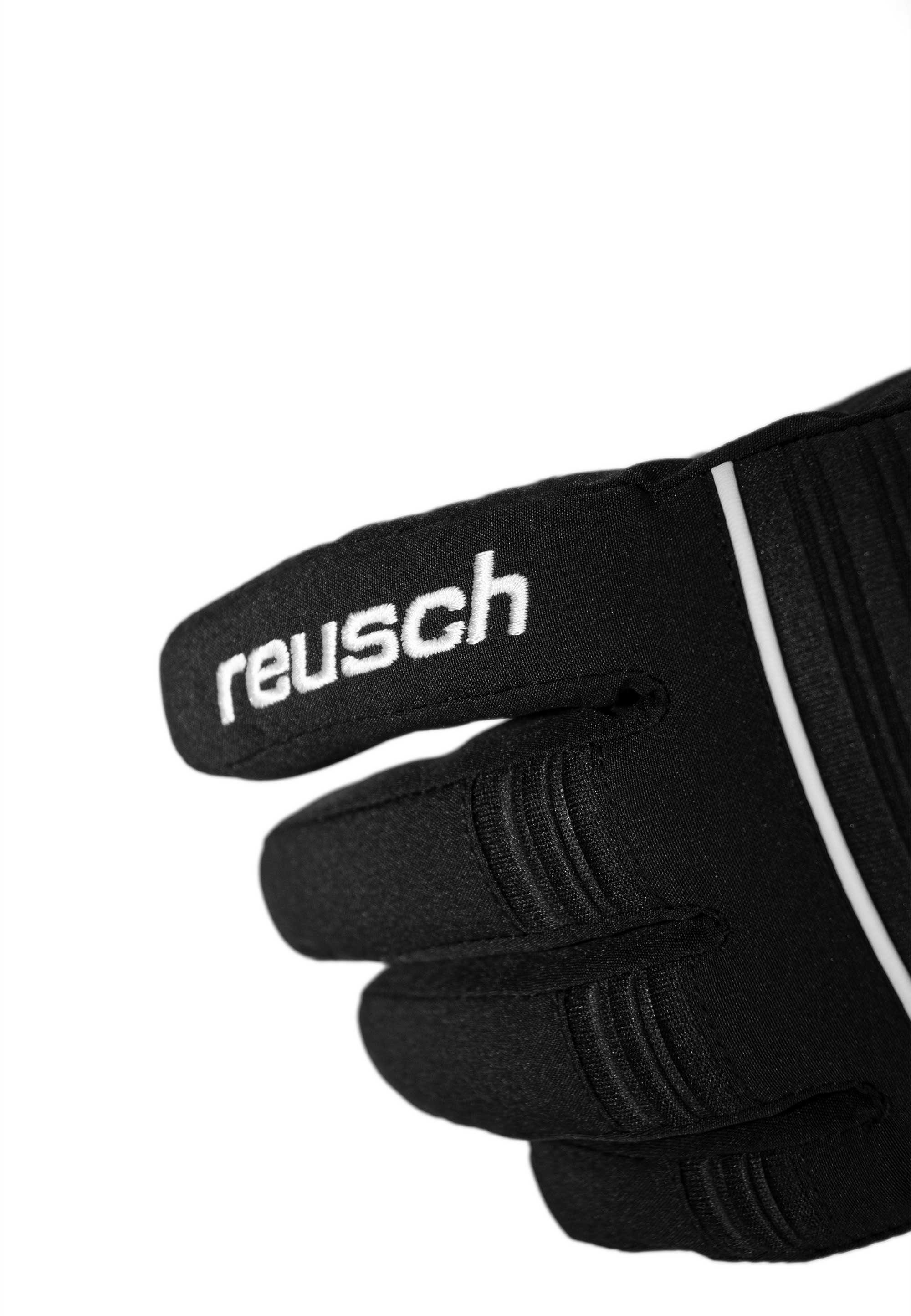 Reusch Skihandschuhe Kondor schwarz-weiß mit Insert-Membran atmungsaktiver Junior R-TEX® XT