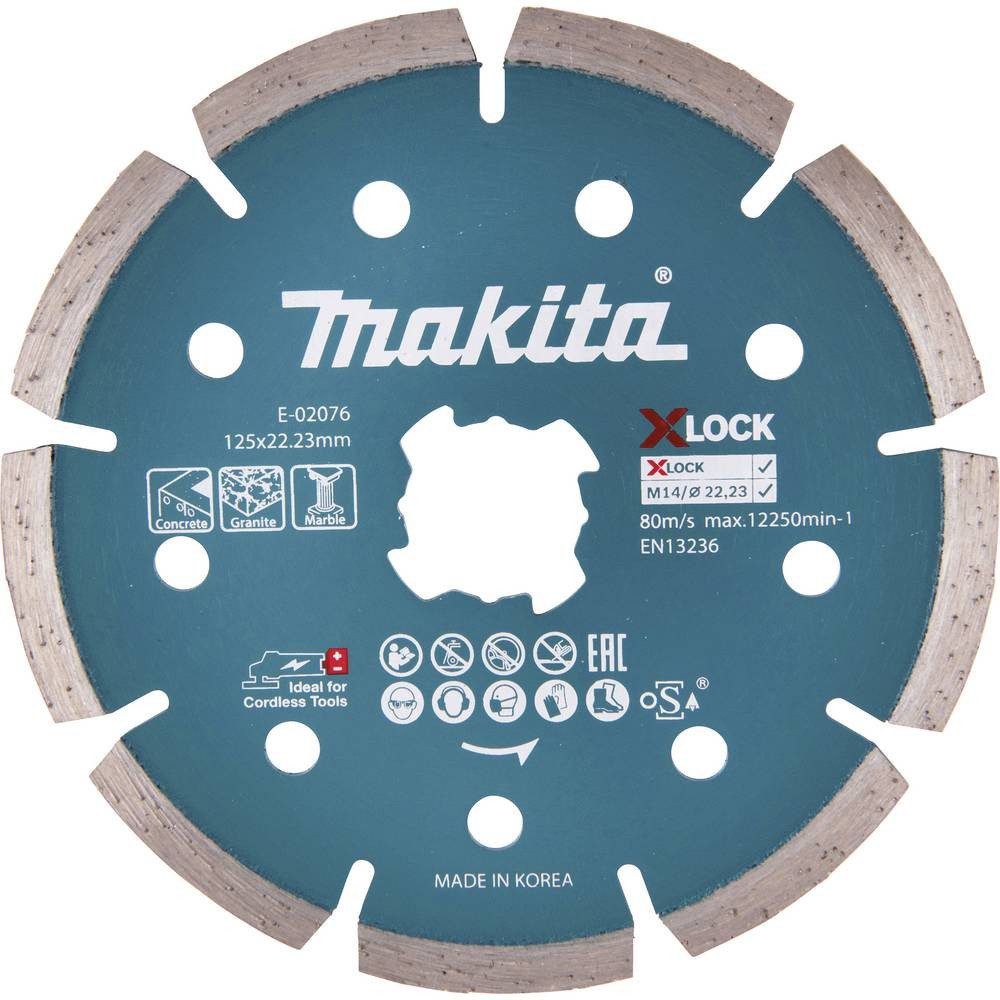 Makita Trennscheibe Diamantsch. 125mm X-Lock Beton E-02076