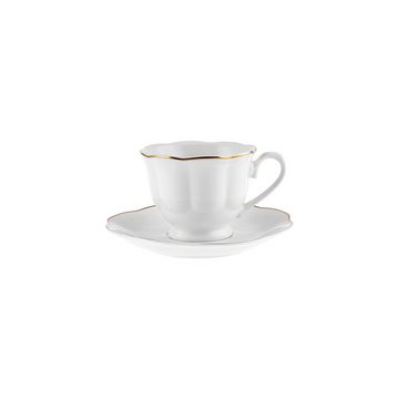 Karaca Kaffeeservice Bell Kaffeetassen-Set, 6 Personen, 90 ml