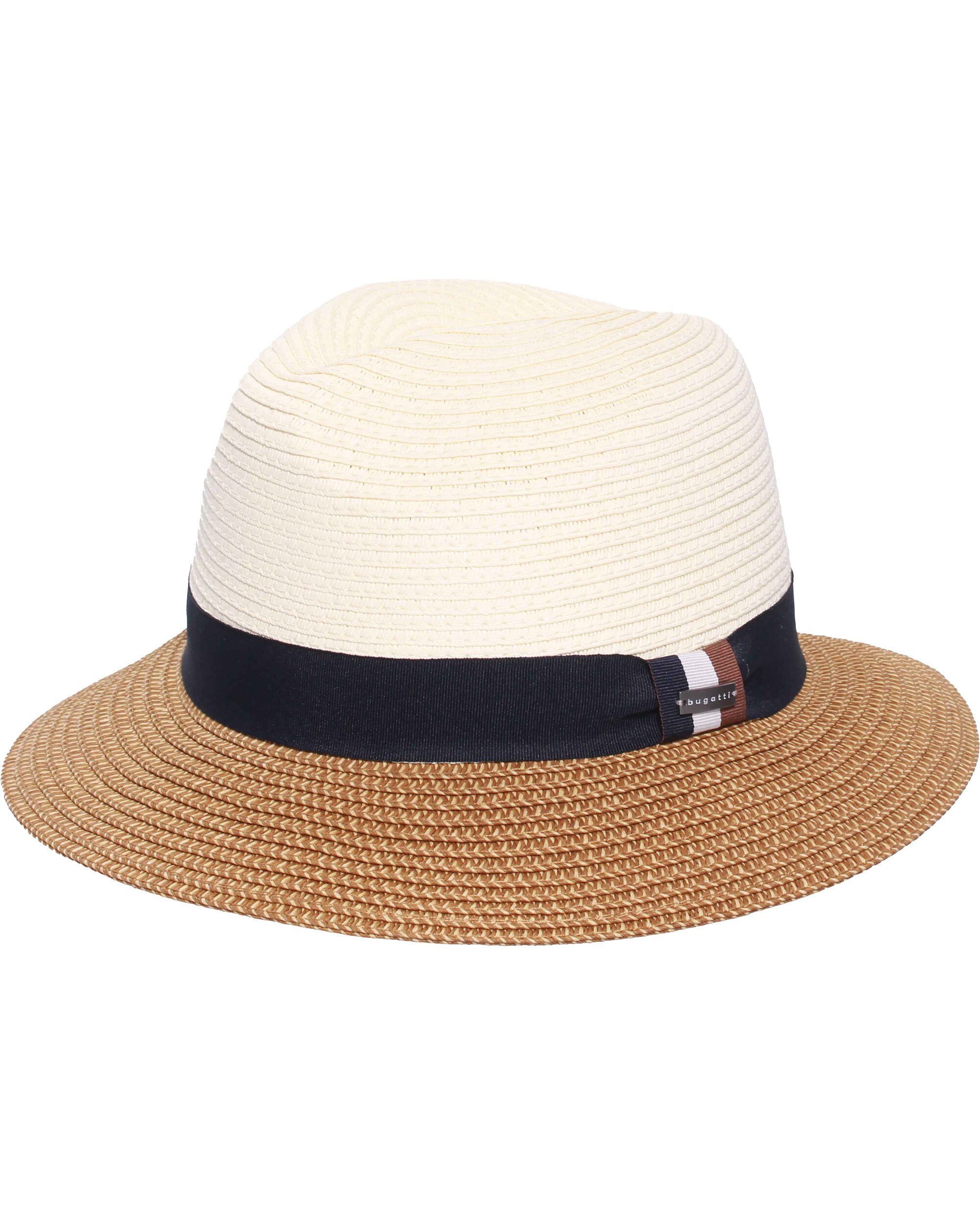 bugatti Fedora Zweifarbiger bugatti Sommer-Fedora mit Hutband (keine)