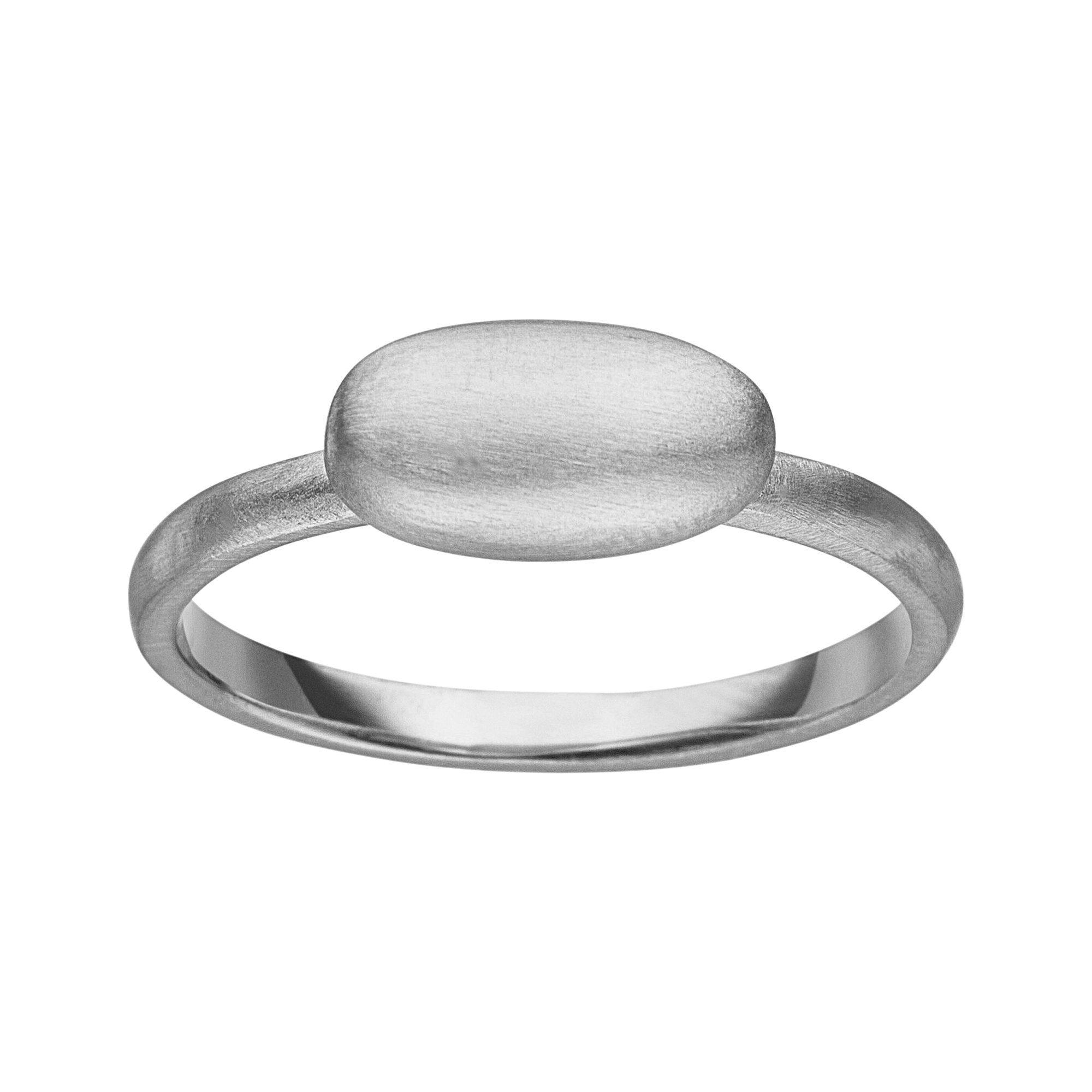 M&M Fingerring Ring Damen silber / gold Best Basics (1-tlg), deutsche Qualität, inkl. edles Schmucketui