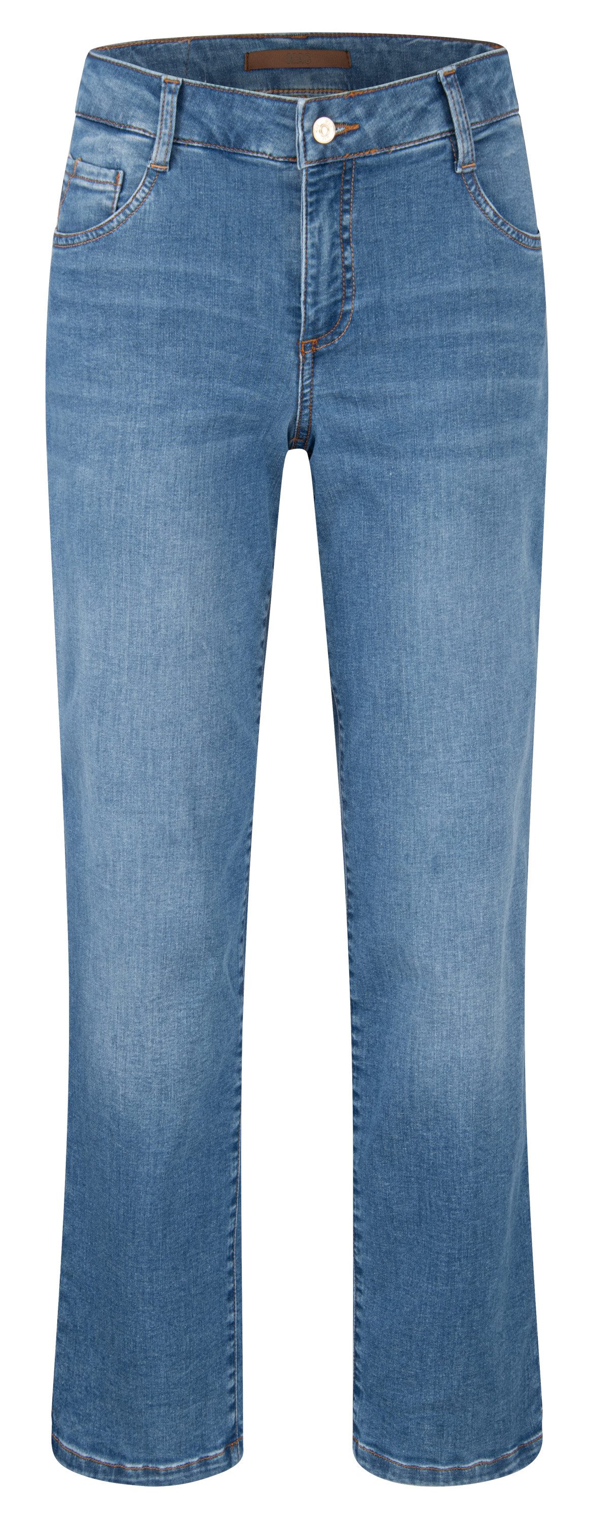 MAC Stretch-Jeans MAC GRACIA medium blue authentic use 5381-90-0387 D516