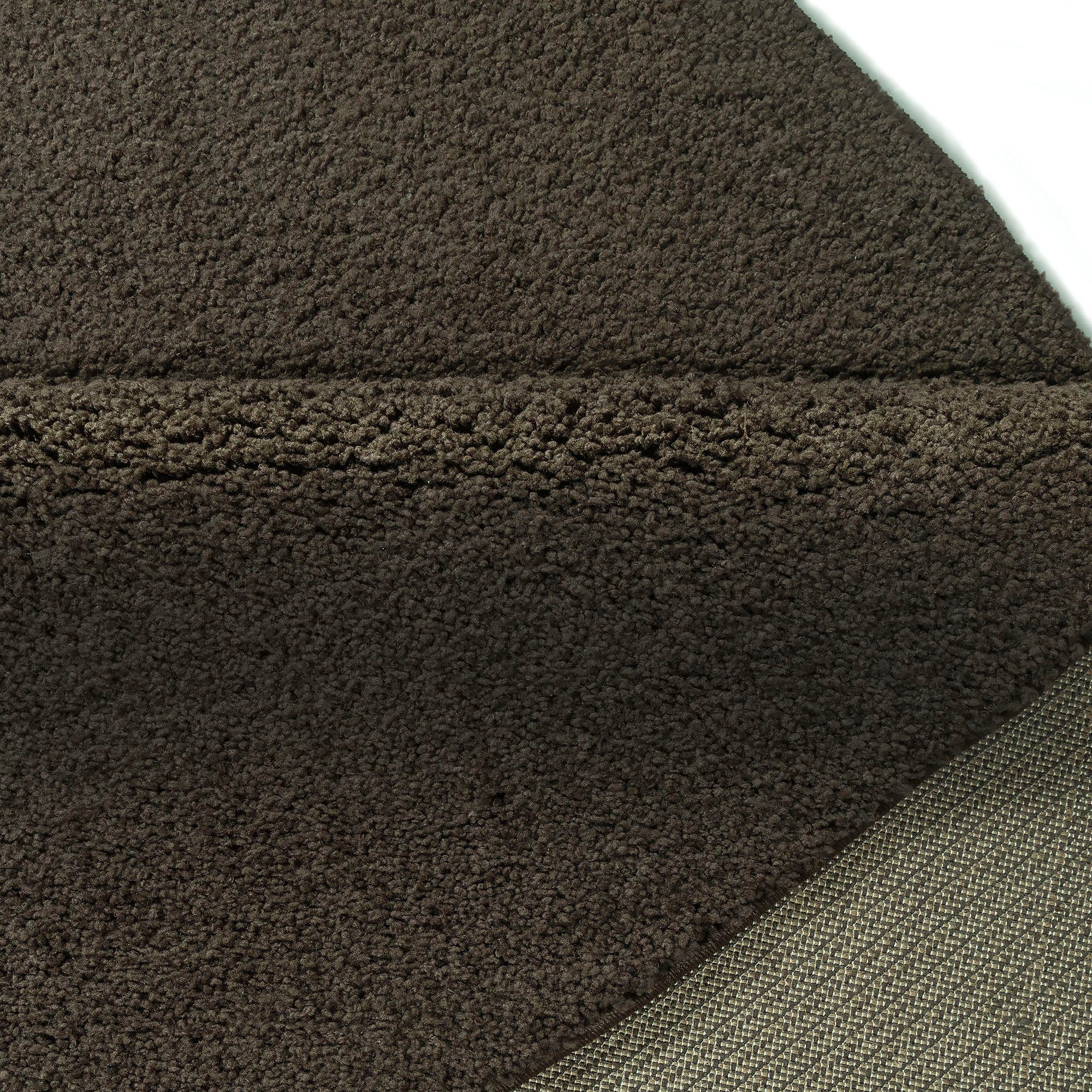 Hochflor-Teppich weich rund, extra Höhe: besonders 31 Vince, mm, braun flauschig durch my Mikrofaser, home,