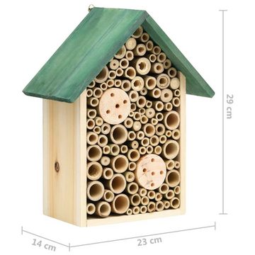 vidaXL Vogelhaus Insektenhotels 2 Stk 23x14x29 cm Massivholz Tanne