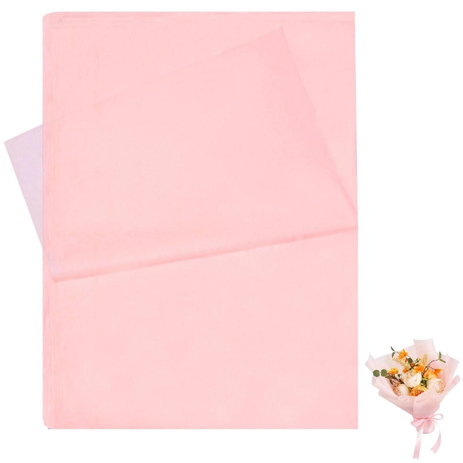 LuxusKollektion Seidenpapier Seidenpapier Rosa 50x70cm 72 Blatt