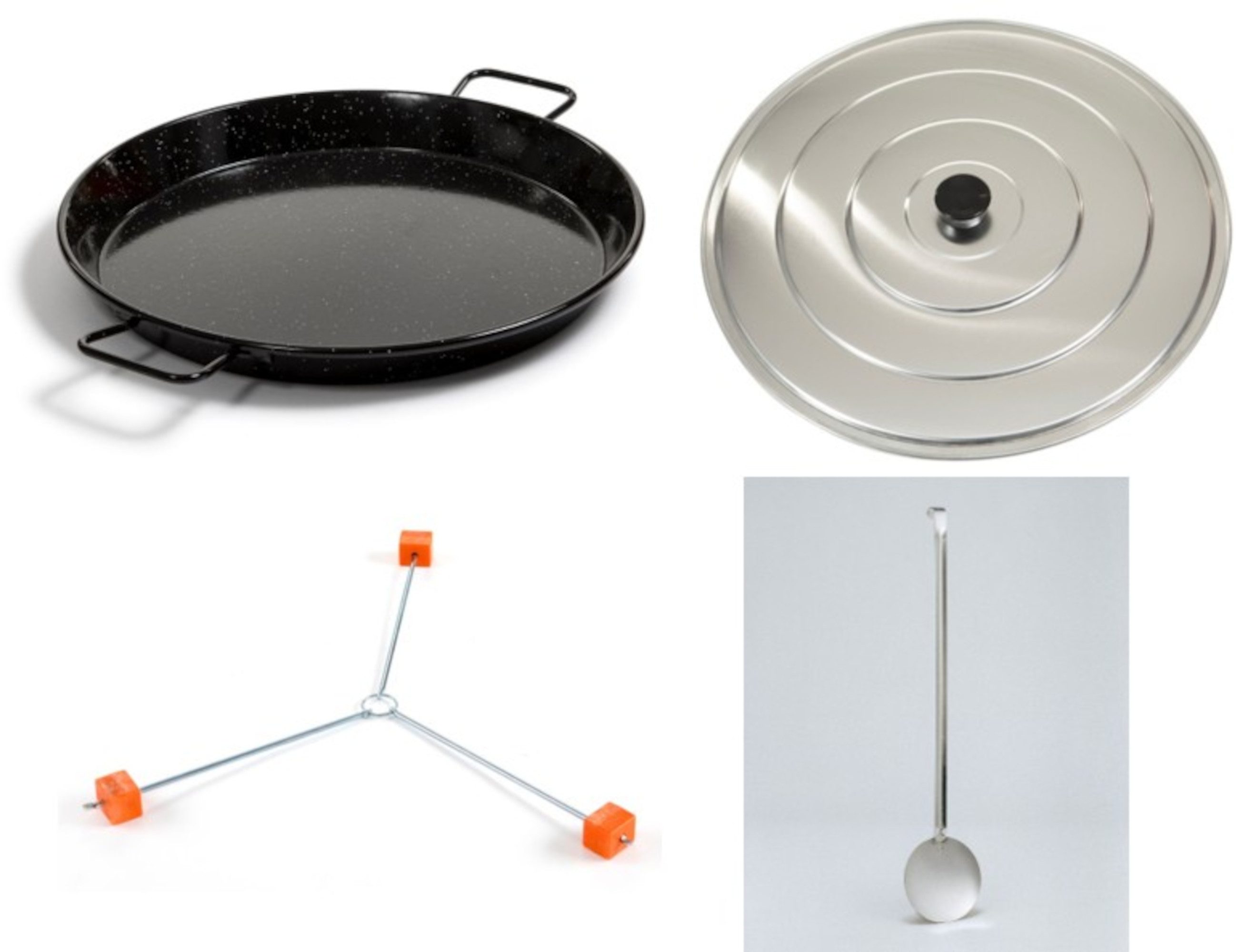 Garcima Paellapfanne Garcima Paellapfanne emailliert Ø 55 cm Set