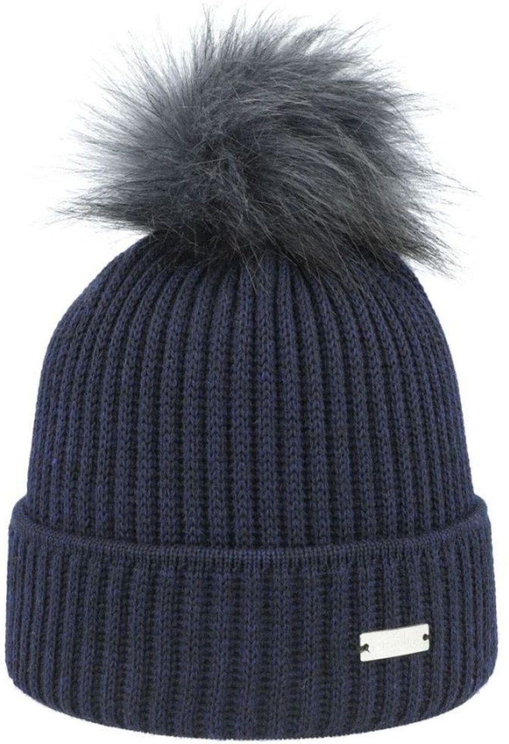 Eisglut Strickmütze Shellyl Merino Mütze marine