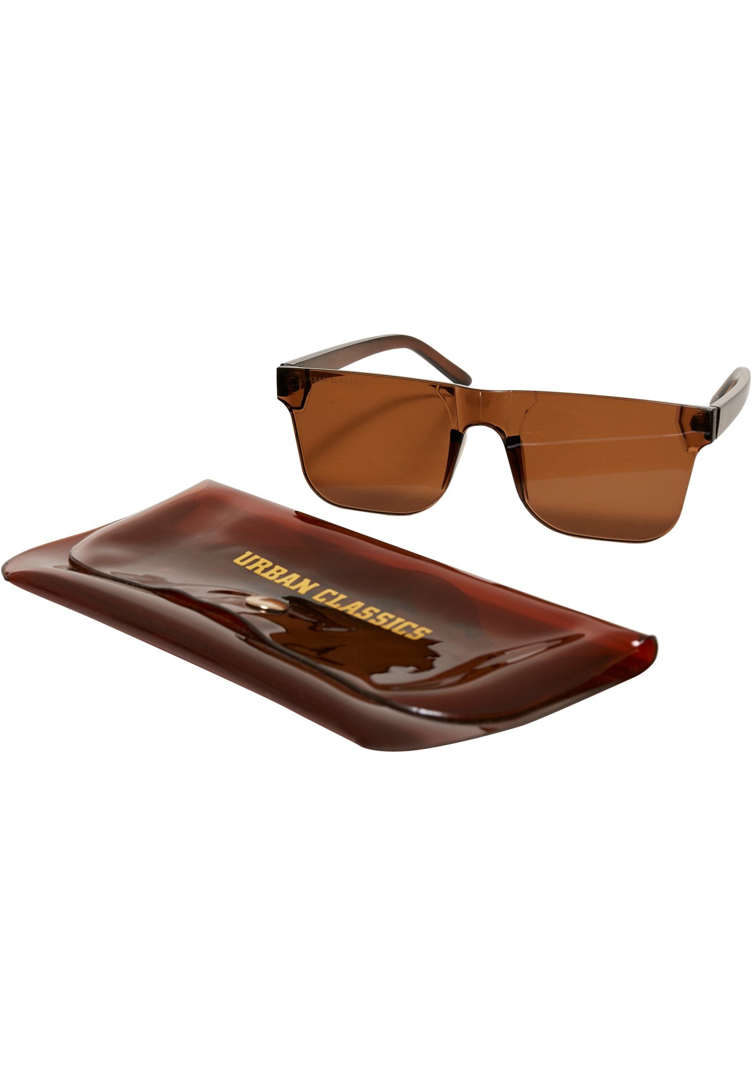 URBAN CLASSICS Sonnenbrille Unisex Sunglasses Honolulu With Case brown