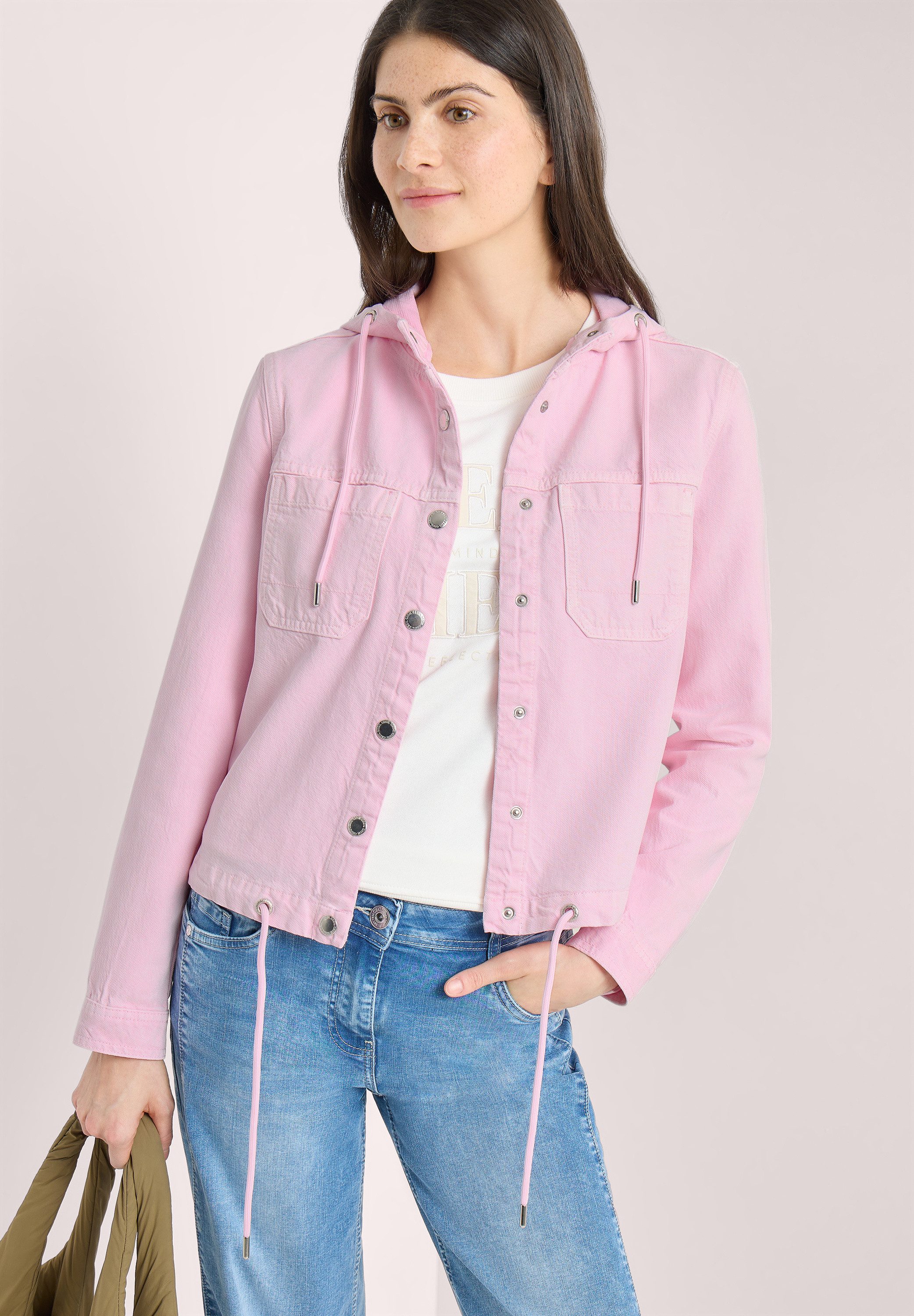 CECIL Jeansjacke in Denim-Optik günstig online kaufen