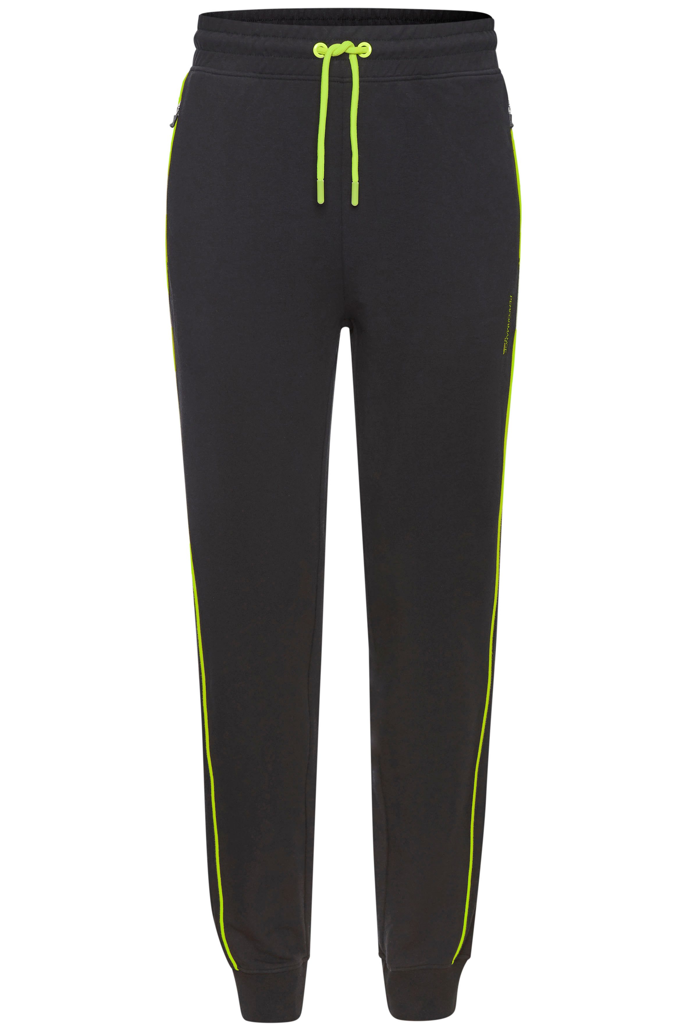 Le Jogger Performance Sporthose mit praktischen Reißverschlusstaschen und Kontrastdetails. € 34,99