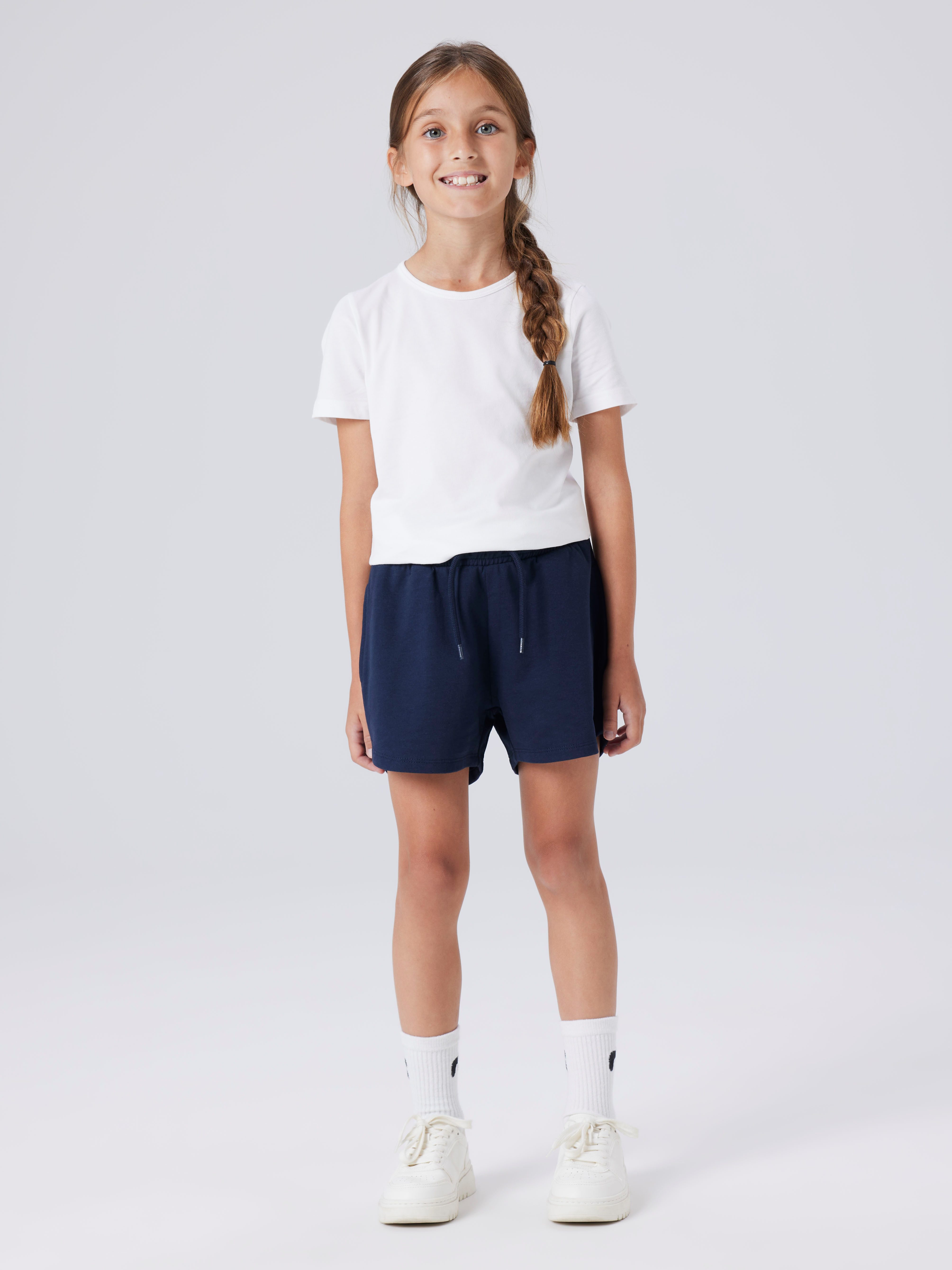 Name It Sweatshorts NKFBRALLY SWEAT SHORTS UNB NOOS Baumwollmischung, elastische Taille