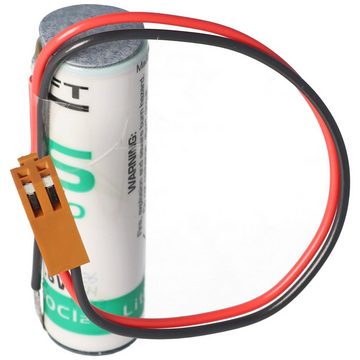 Saft Batterie passend für die Mitsubishi Roboter Arm Batterie, ER6VC4 Batterie, (3,6 V)