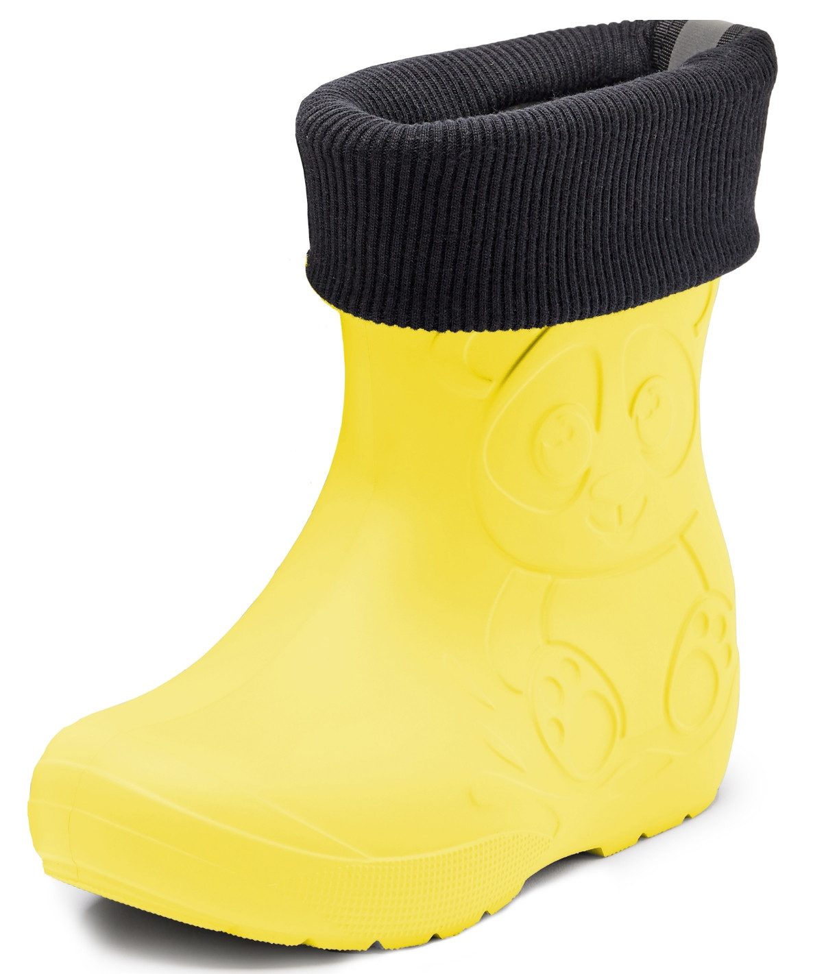 Kinder Federleichte Gummistiefel Thermo mit Fütterung LA-CA-Panda249 Gummistiefel