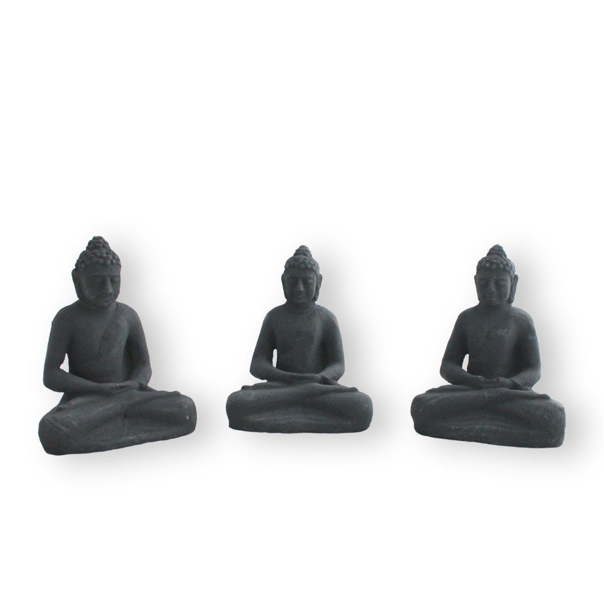 colourliving Buddhafigur Buddha Figur 3er Set günstig online kaufen
