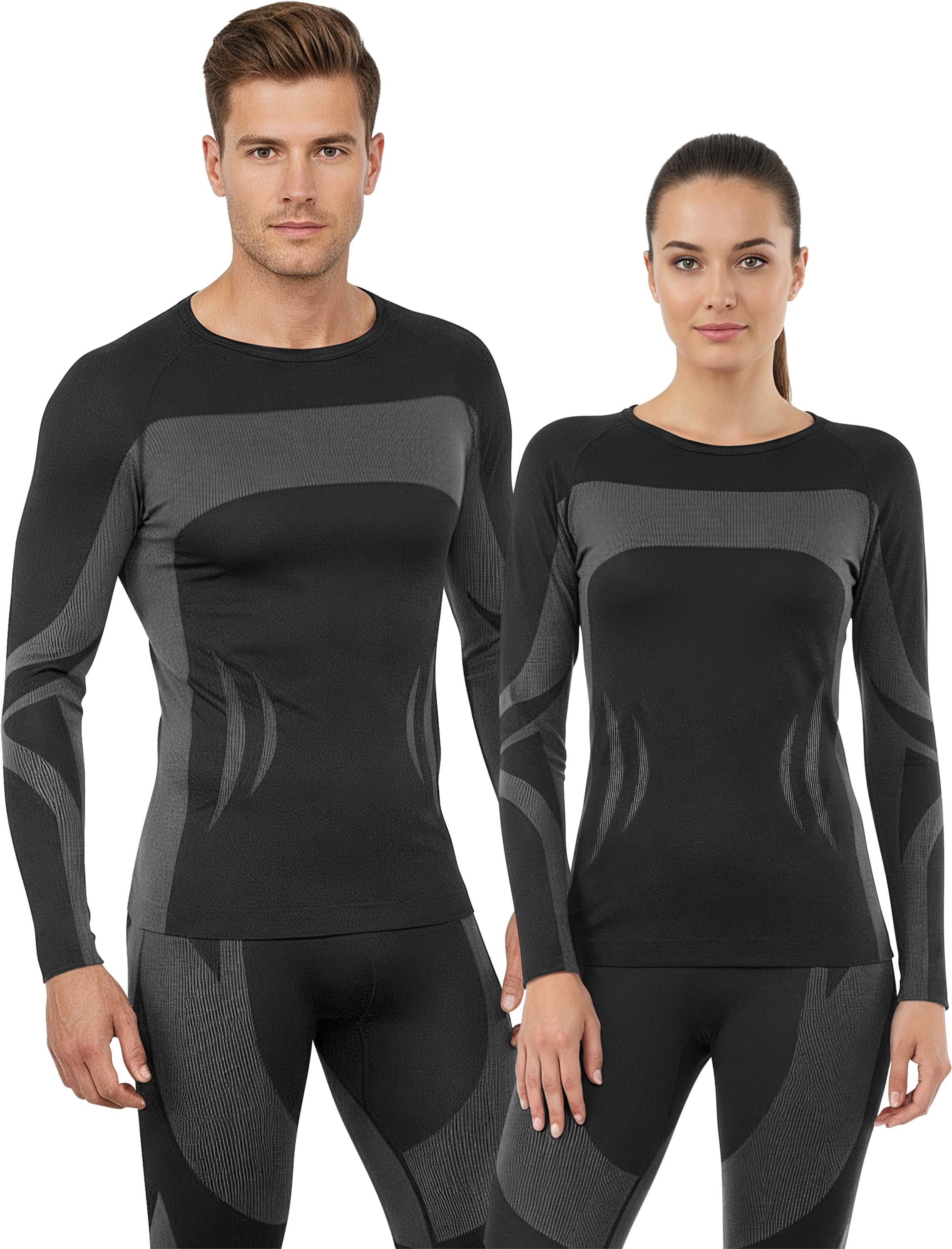 Funktionsunterhemd 1x Unisex Thermounterhemd langarm