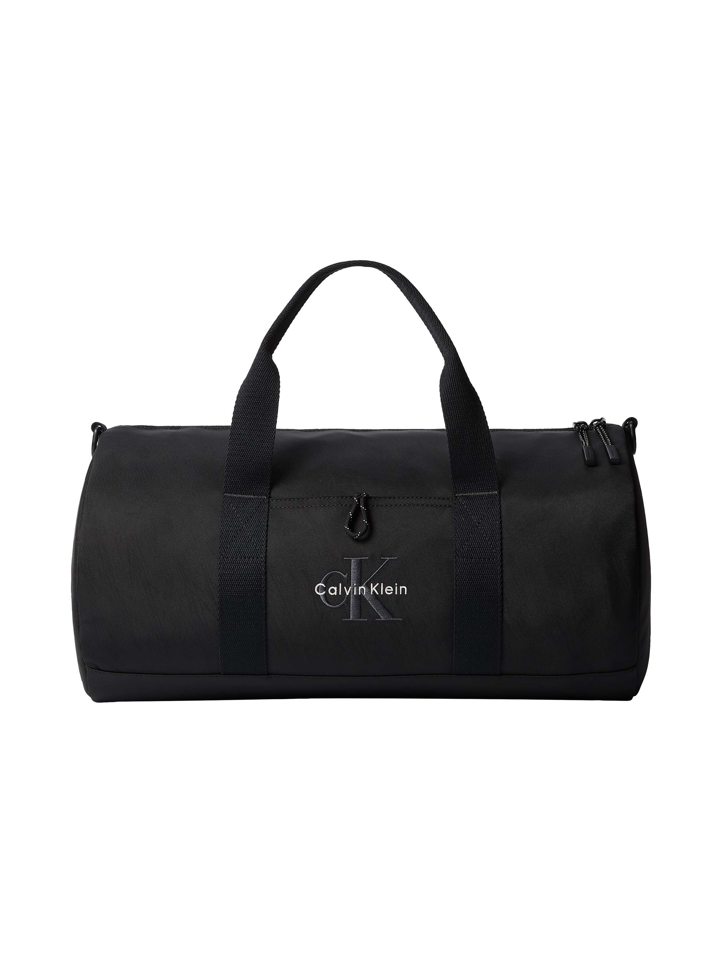 Calvin Klein Weekender BOLD WEEKENDER, Reisetasche, große Umhängetasche, Fitnesstasche mit CK-Logo