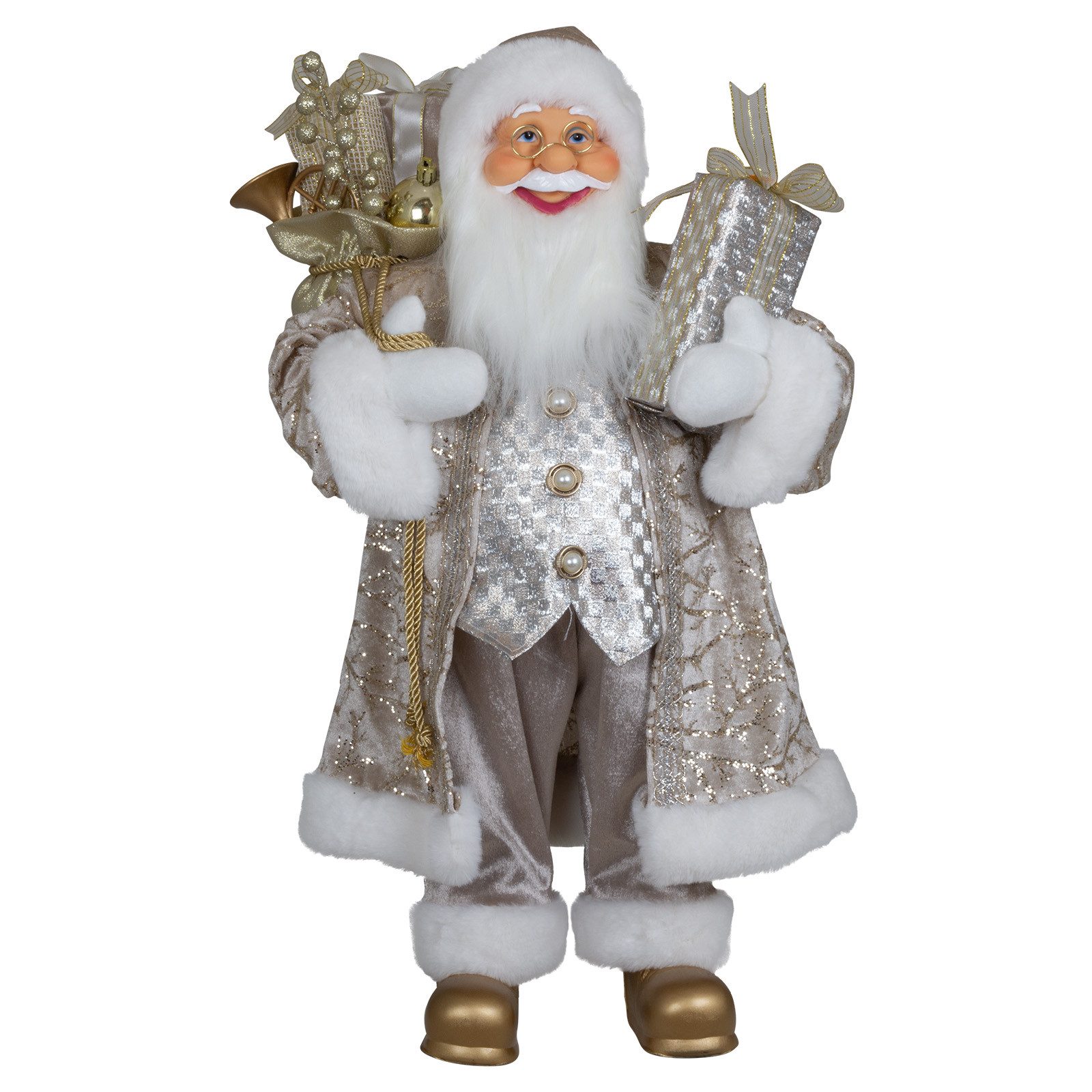 Christmas Paradise Weihnachtsmann Weihnachtsmann Stehend 60cm (1 St), Weihnachtsdeko