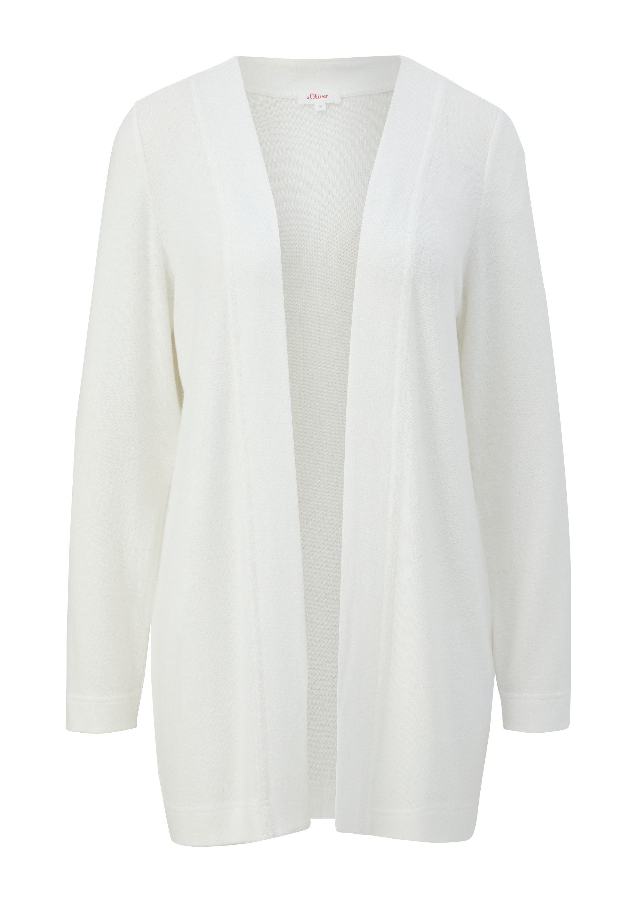 s.Oliver Cardigan T-Shirt Cardigan aus weichem Jersey