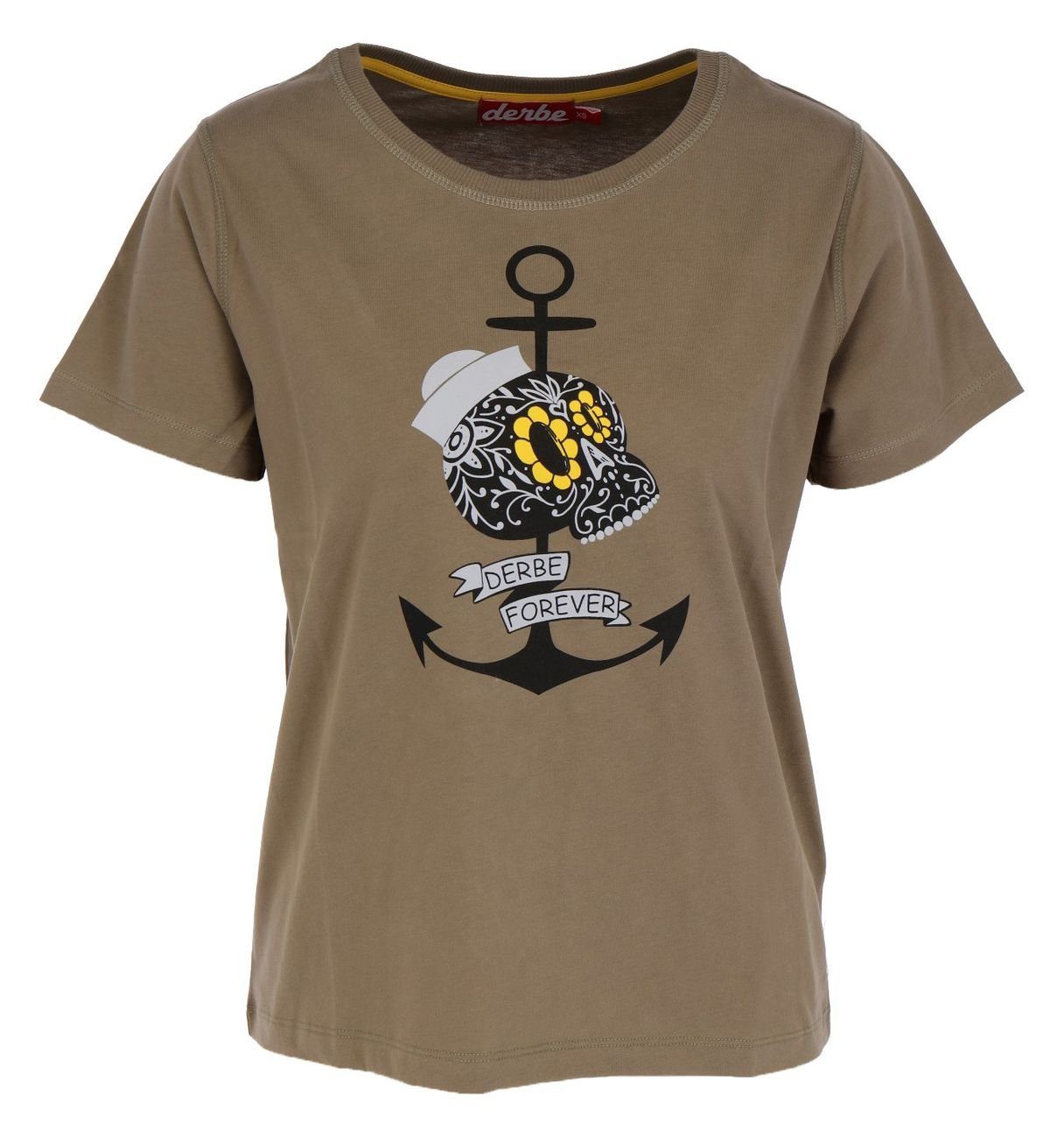 Print-Shirt Mrs Skull T-Shirt