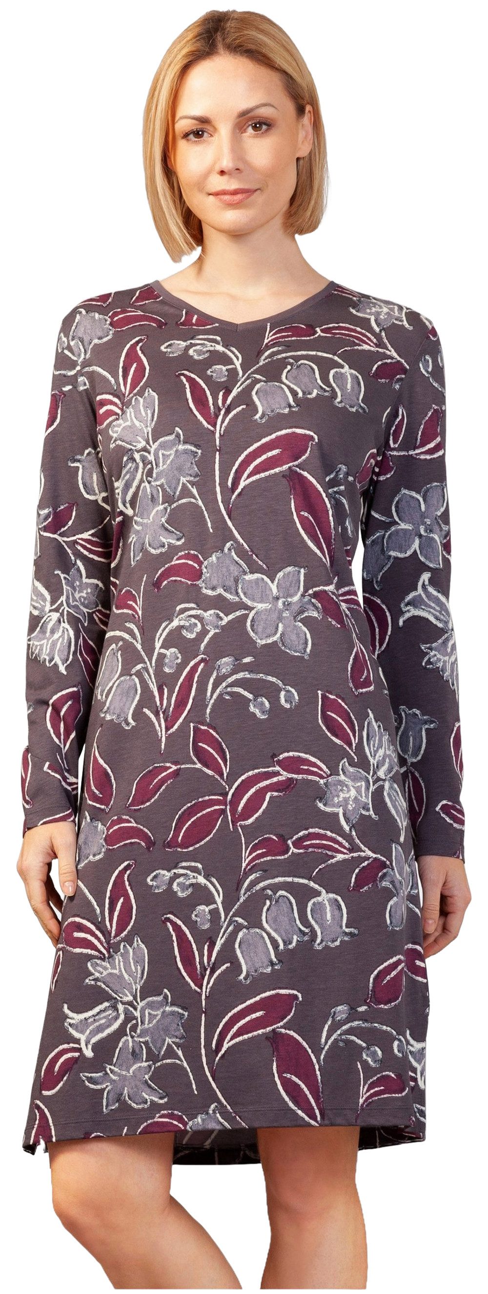 Hajo Nachthemd Damen Schlafhsirt mit langem günstig online kaufen