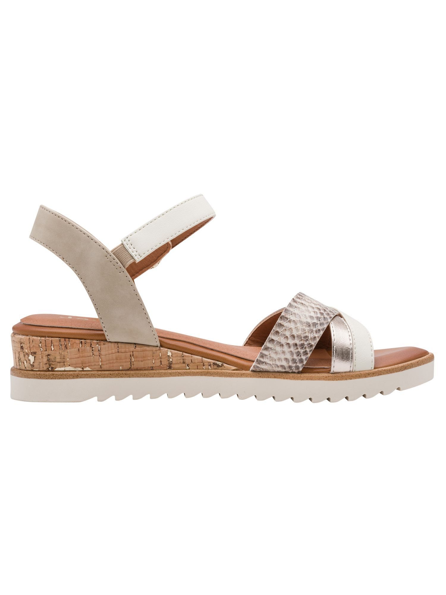 Jana Vegan Vegan kein Absatz 8-28762-46 Plateausandaletten Vegan
