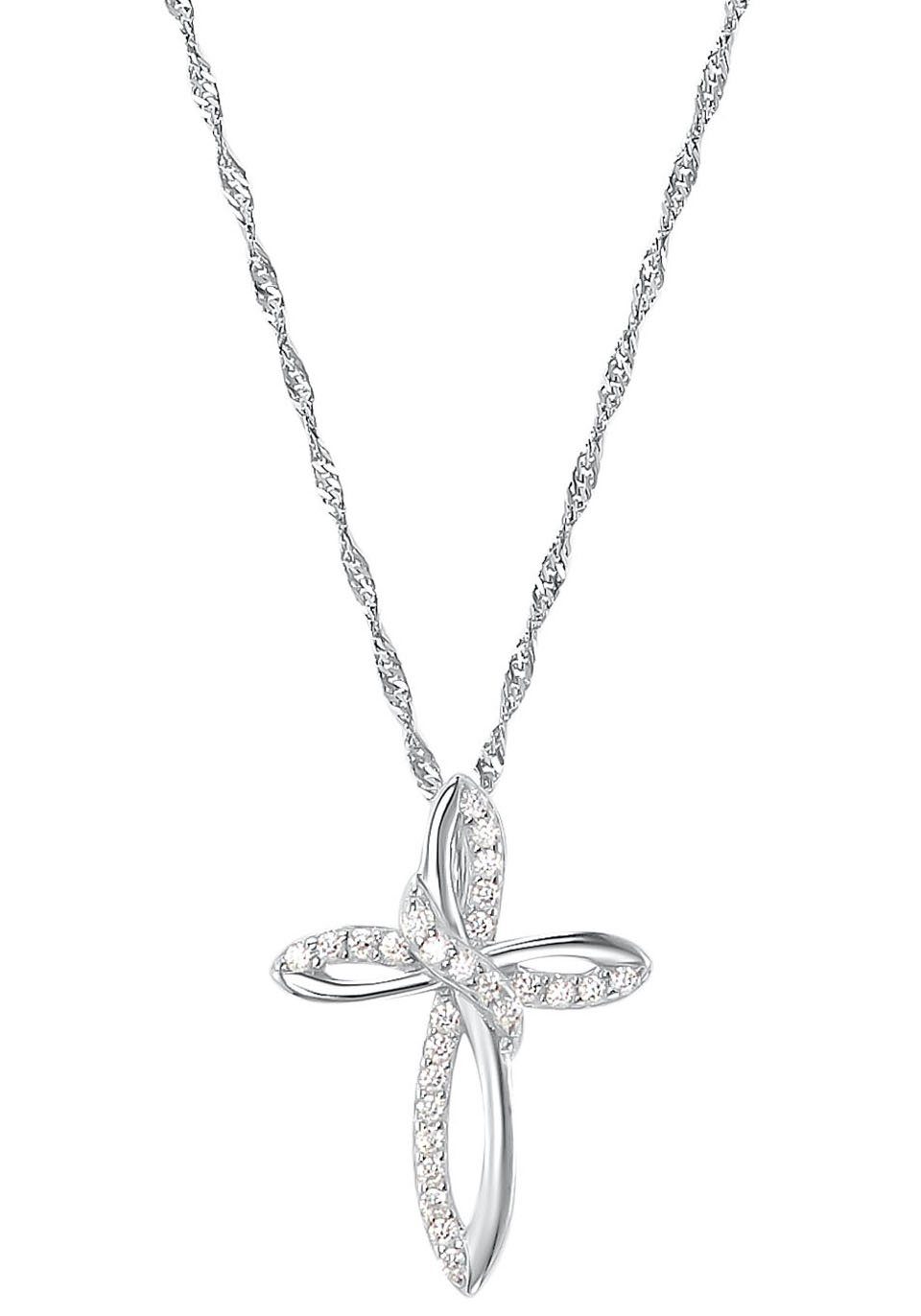 Kette mit Anhänger Kreuz