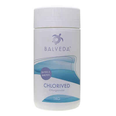 BALVEDA Poolpflege BALVEDA CHLORIVED Chlorgranulat 1 kg, (Spar-Set)