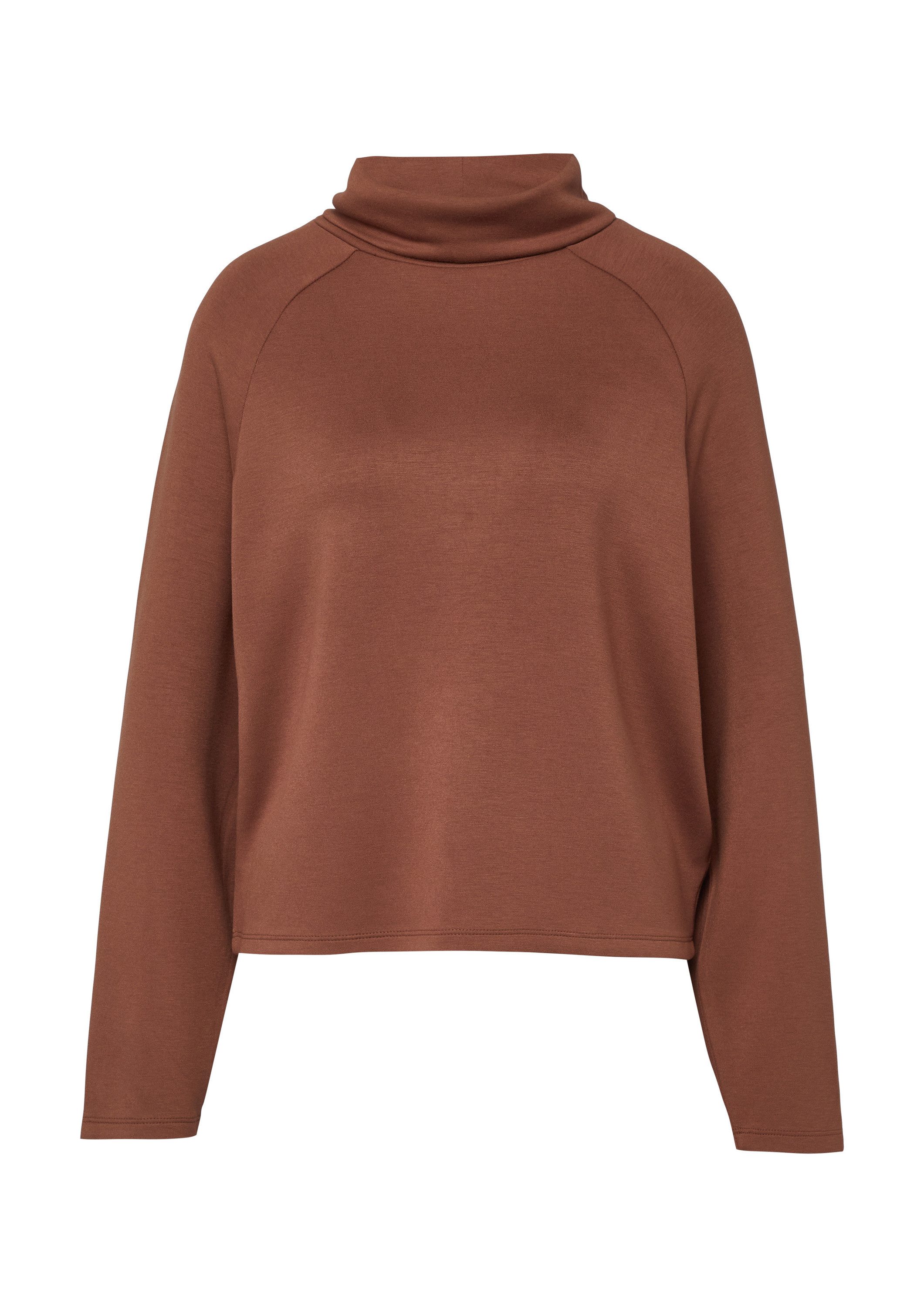 s.Oliver Sweatshirt Sweatshirt Sweatshirt aus Viskosemix im Relaxed Fit