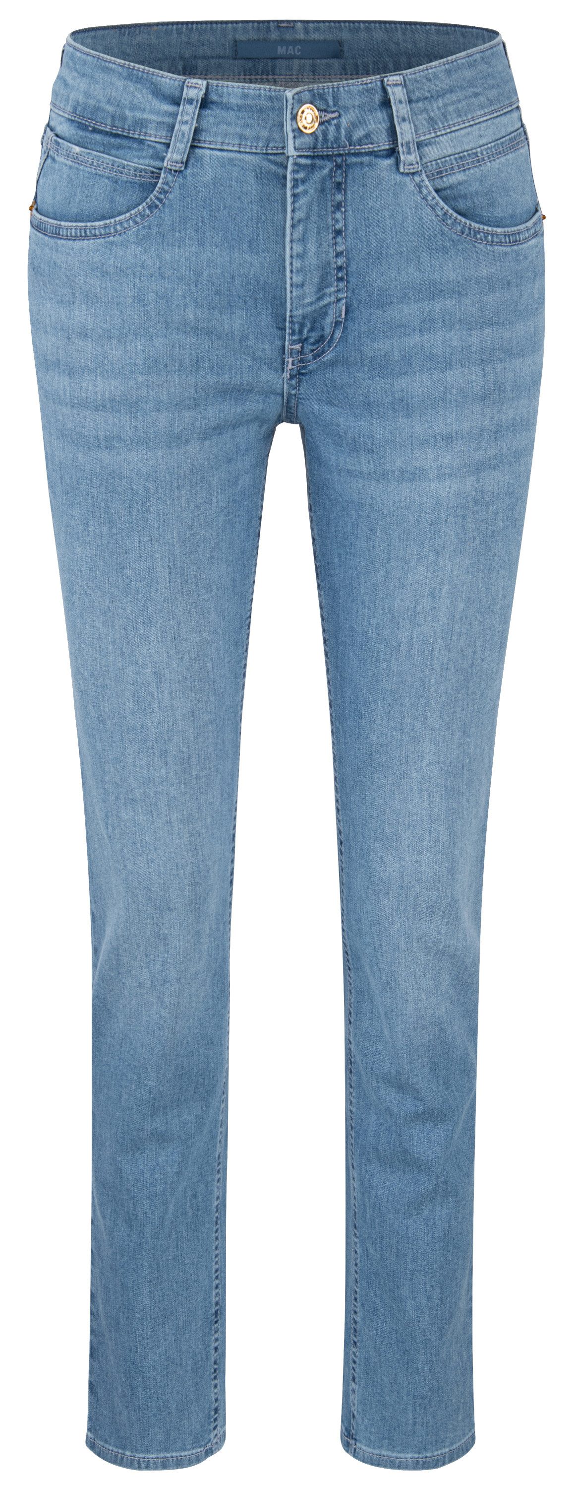 Stretch-Jeans MAC ANGELA summer light blue basic 5240-90-0380 D435