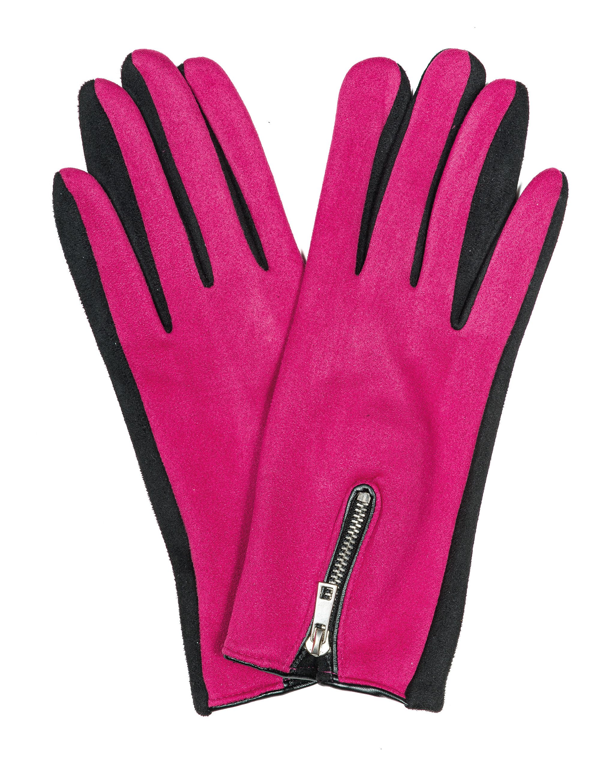 Cassandra Accessoires Fleecehandschuhe Damenhandschuh "Grace in Pink" Touch günstig online kaufen