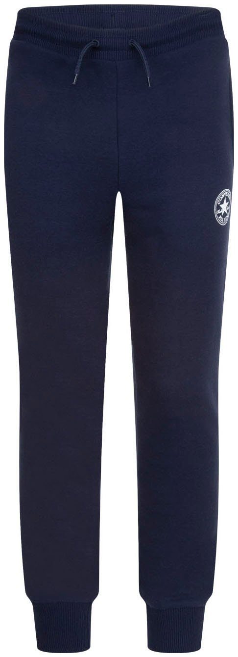 Converse Jogginghose SIGNATURE FLEECE CHUCK PATCH JOGGER - für Kinder für Kinder, Eingrifftaschen, krempelbare Beinabschlüsse – Bild 2 von 5