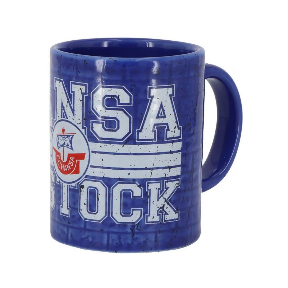 FC Hansa Rostock Becher Hansa Rostock Tasse Mauer, Keramik