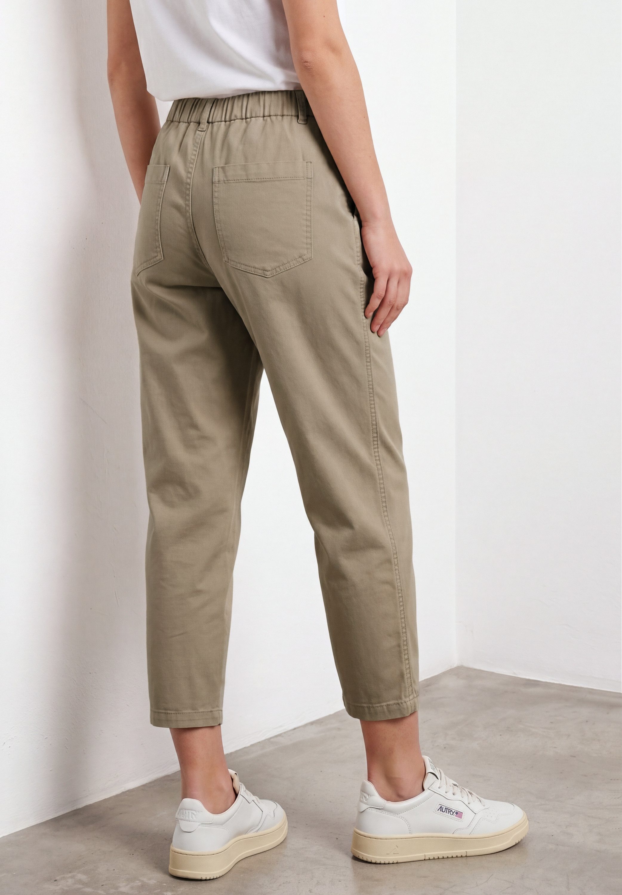 STREET ONE Stoffhose aus Baumwolle mit Stretchanteil