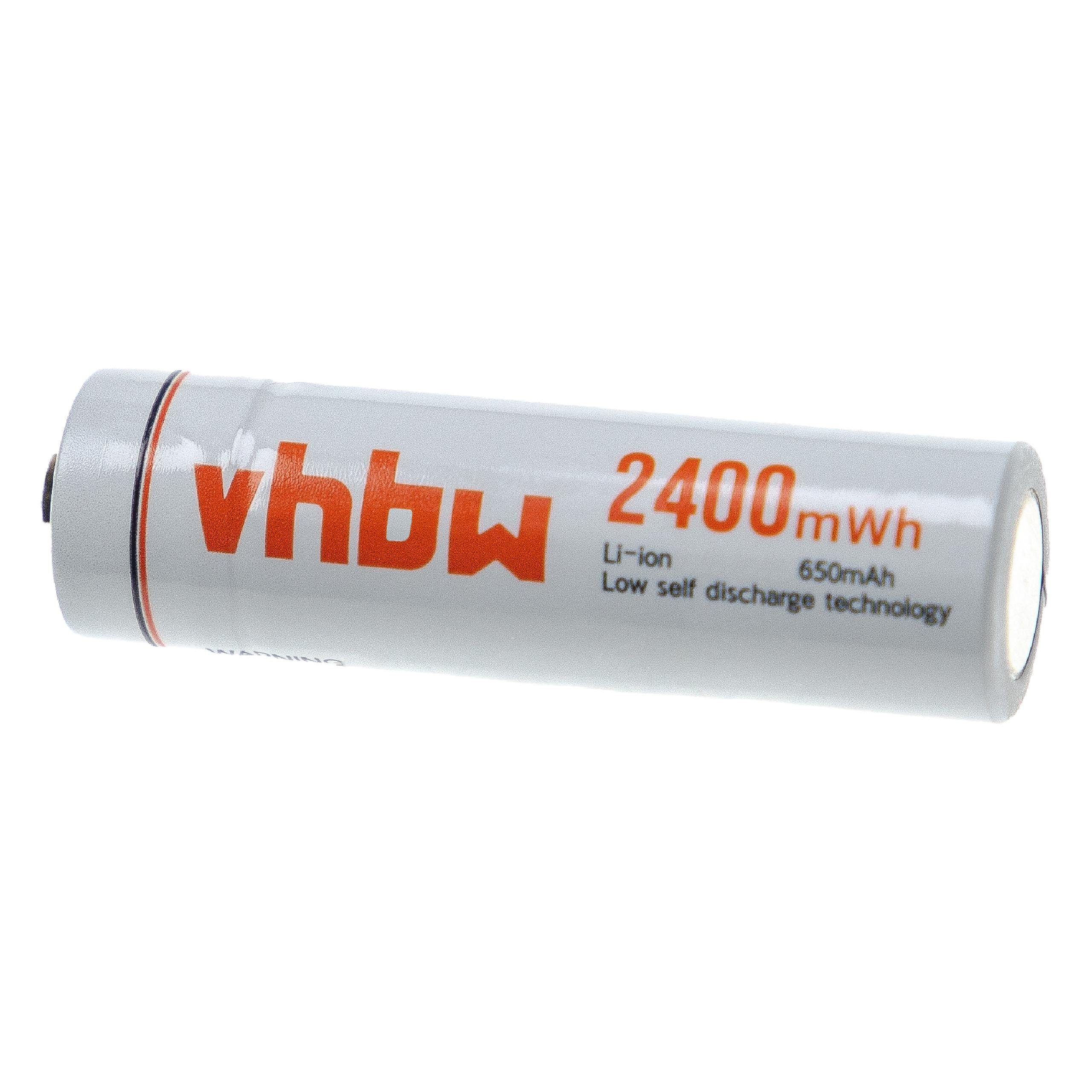 vhbw für Akku Li-Ion 650 mAh (1,5 V)