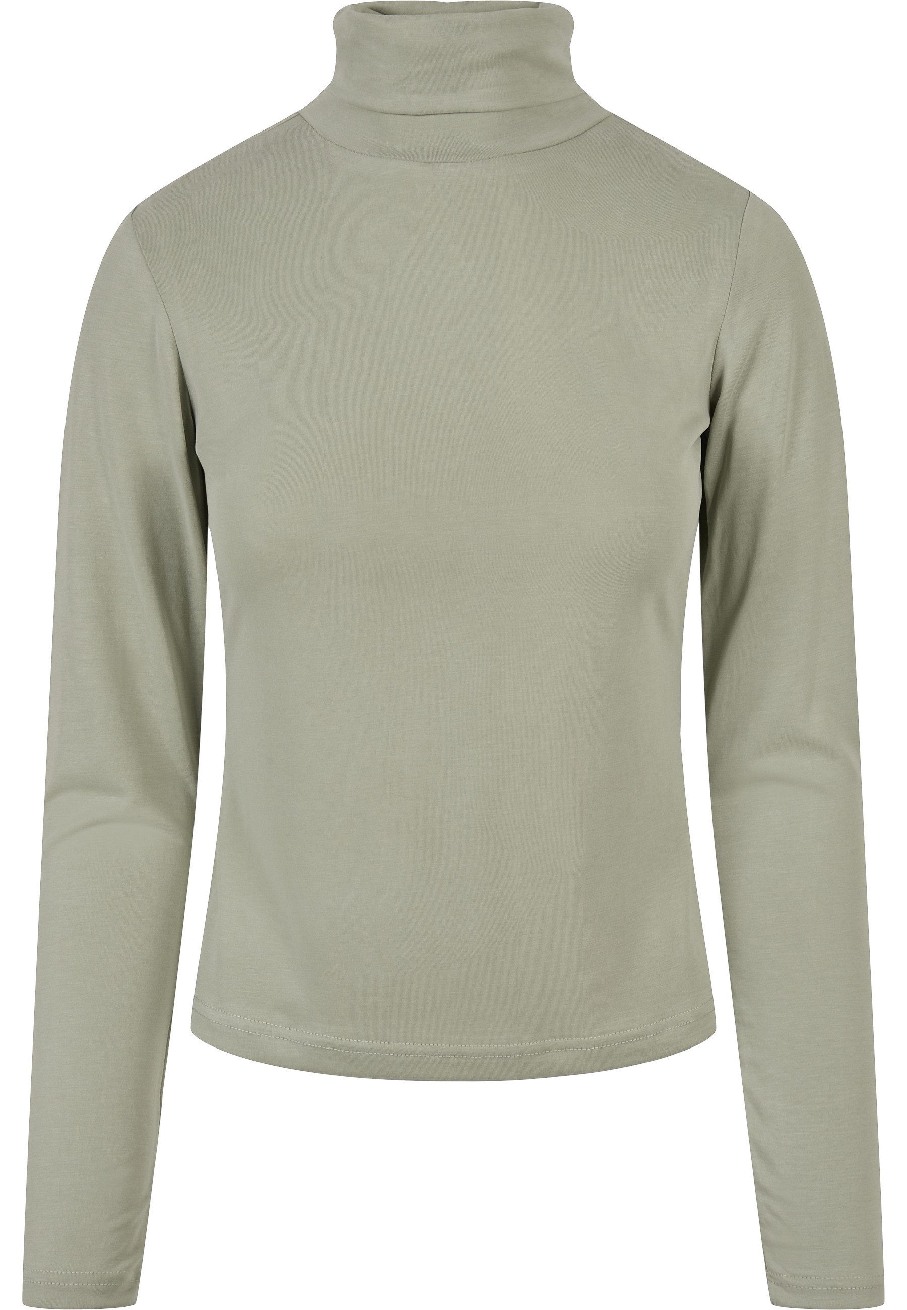 URBAN CLASSICS Langarmshirt Urban Classics Damen Ladies Modal Turtleneck Lo günstig online kaufen