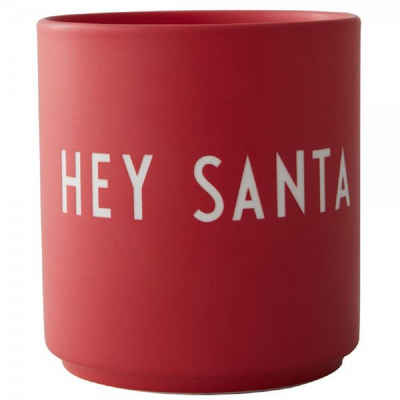 Design Letters Tasse Becher Favourite Cup Christmas Santa Rot