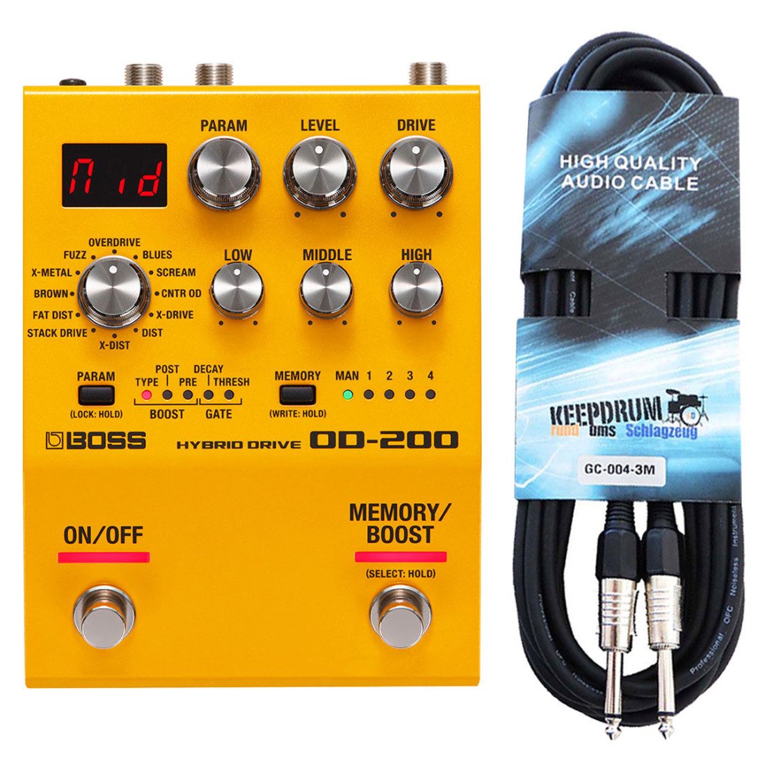 Boss By Roland E-Gtarre Boss BAS-1 Amp-Stand Mt Klnkenkabel