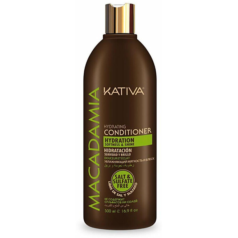 Kativa Haarspülung Kativa Macadamia Hydrating Conditioner 500 ml