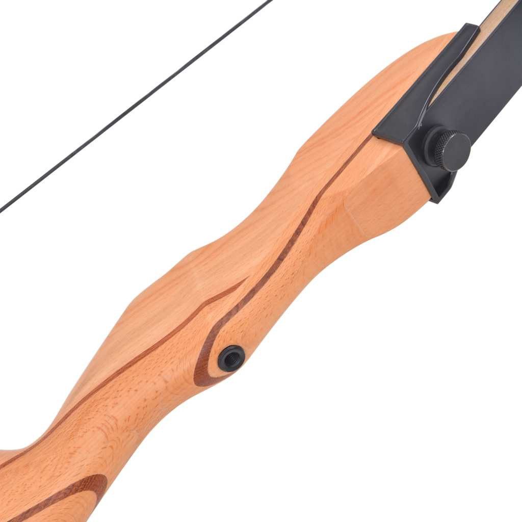 vidaXL Recurvebogen Recurvebogen für Erwachsene 68" 32 lb