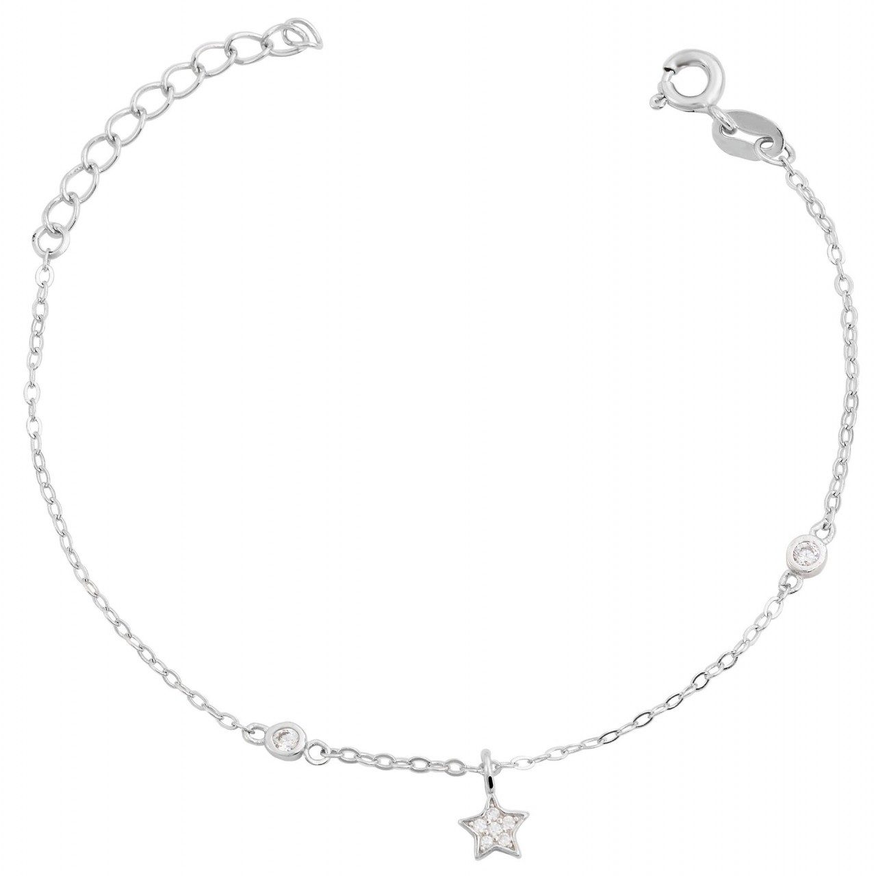 Silberarmband Damen Armband aus Silber mit Zirkonia