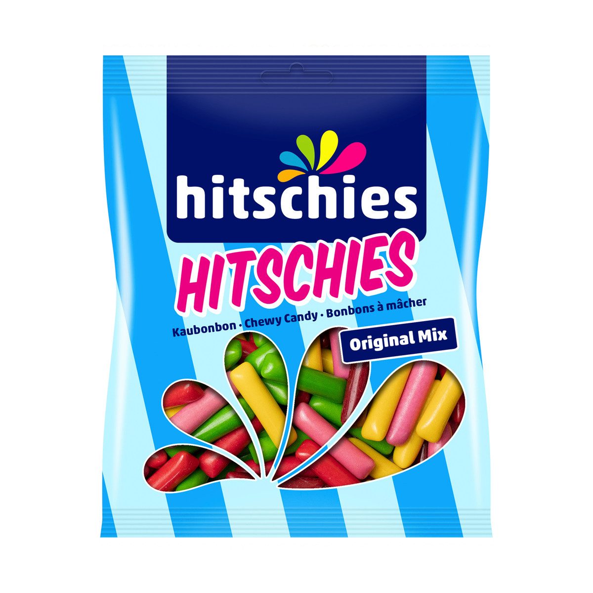 hitschies Süßigkeit, Hitschies Hitschies Original Mix Kaubonon Dragee Mischung 150g
