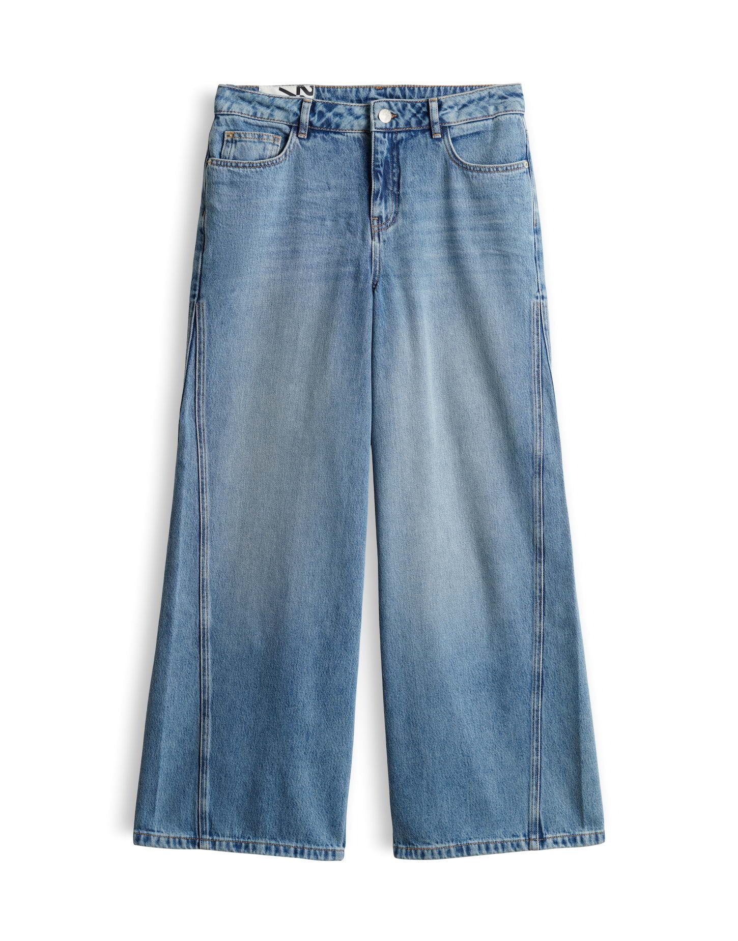 OPUS Weite Jeans MEDDY LOOSY Low Rise Keileinsatz in der Seite – Bild 2 von 5