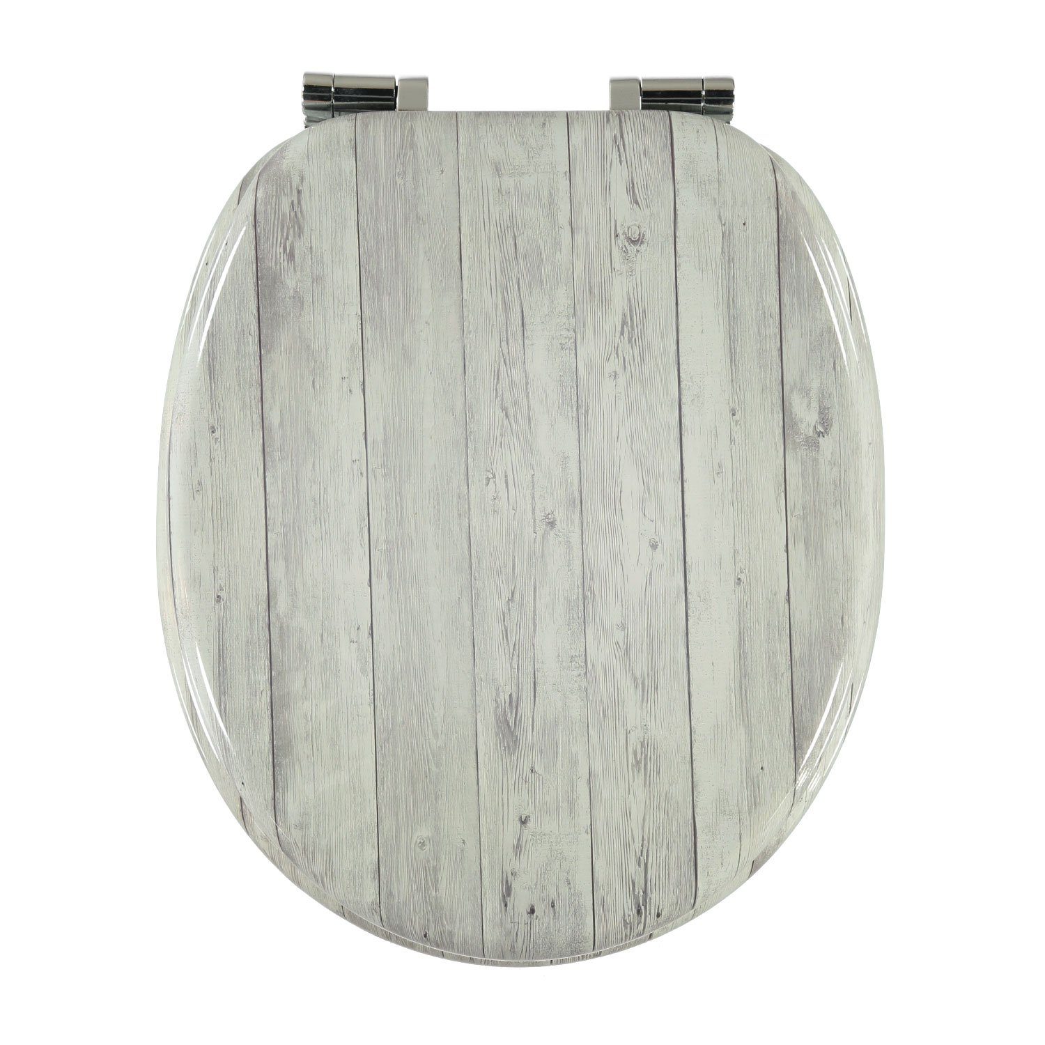 VdaXL WC-Stz Tolettenstze Mt Deckel 2 Stk. MDF Pngun-Desgn (2-St