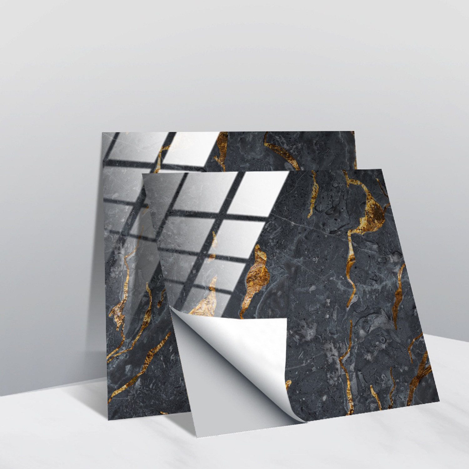 COOL-i ® Fliesenaufkleber Klebefliesen 10 Stück -15cm x 15cm, 3D Fliesenauf günstig online kaufen