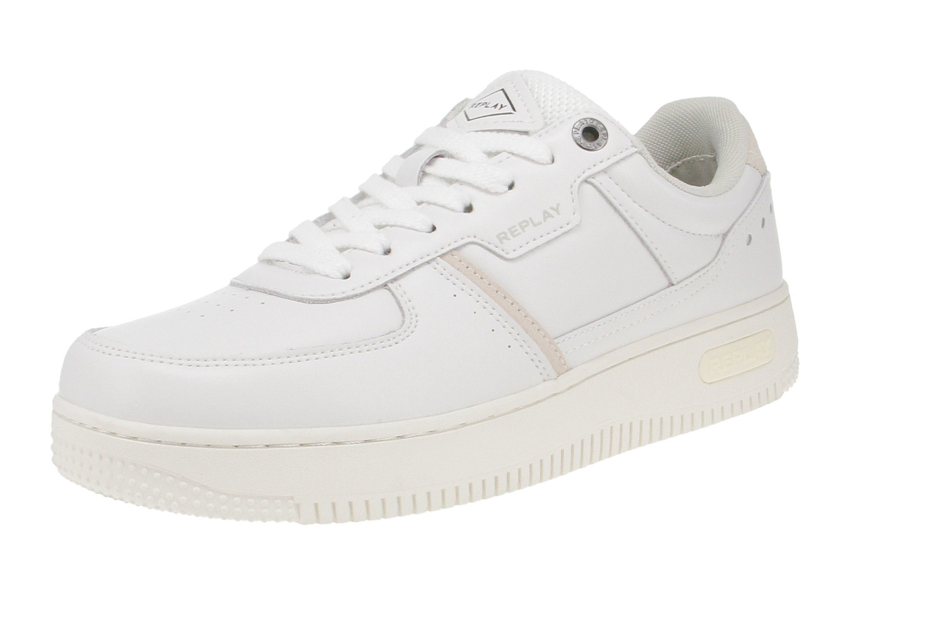 Replay Replay GMZ3G C0019L Epic Premium - Herren Schuhe Sneaker - 061-White Sneaker