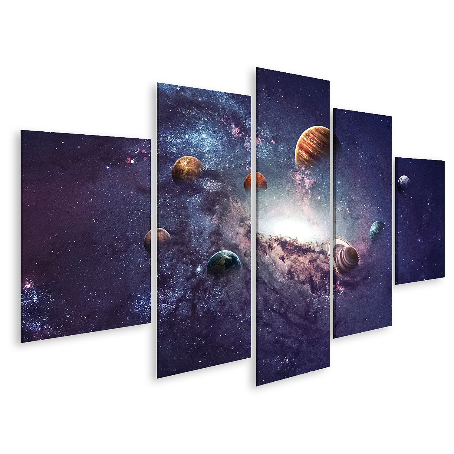 islandburner Leinwandbild Bild auf Leinwand Planeten günstig online kaufen