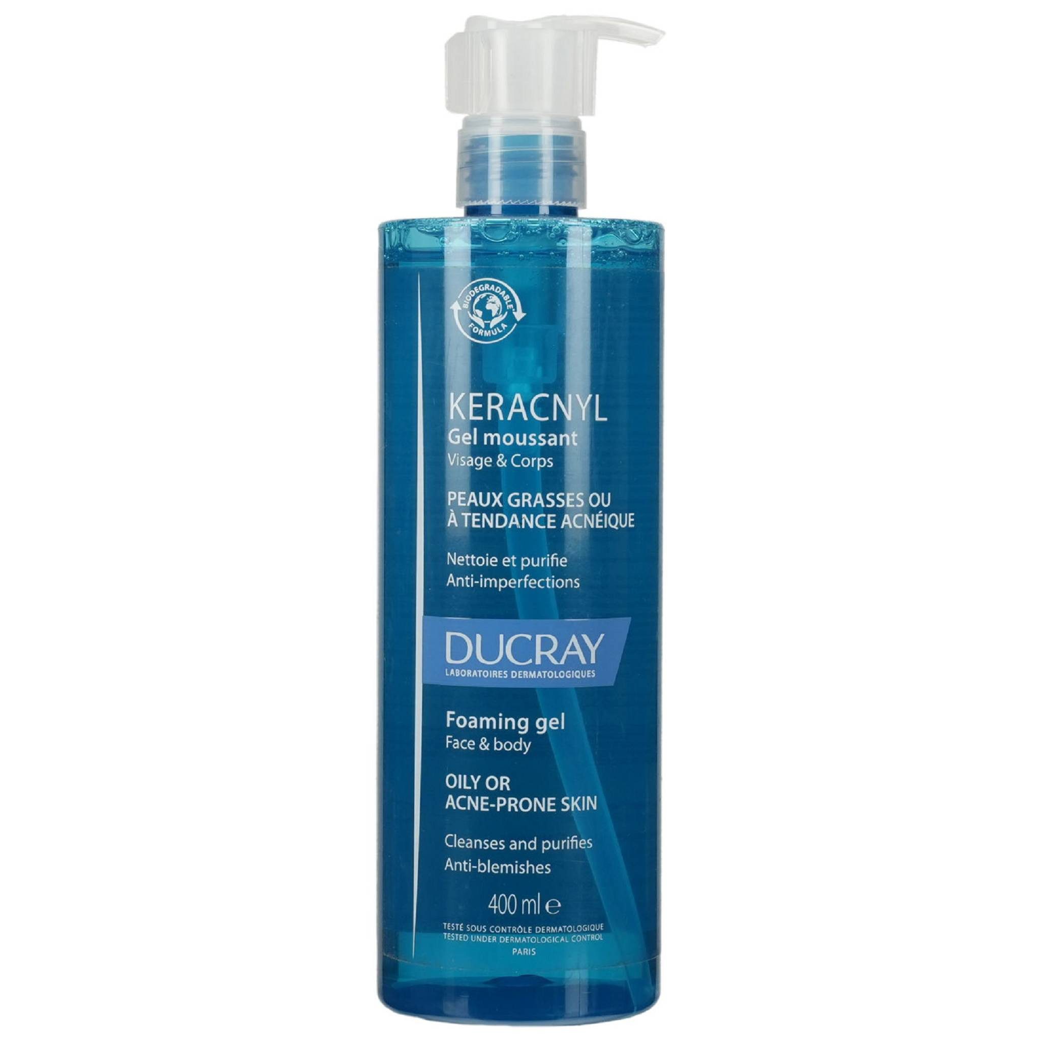 Ducray Duschgel KERACNYL Waschgel 400ml PZN 12393708