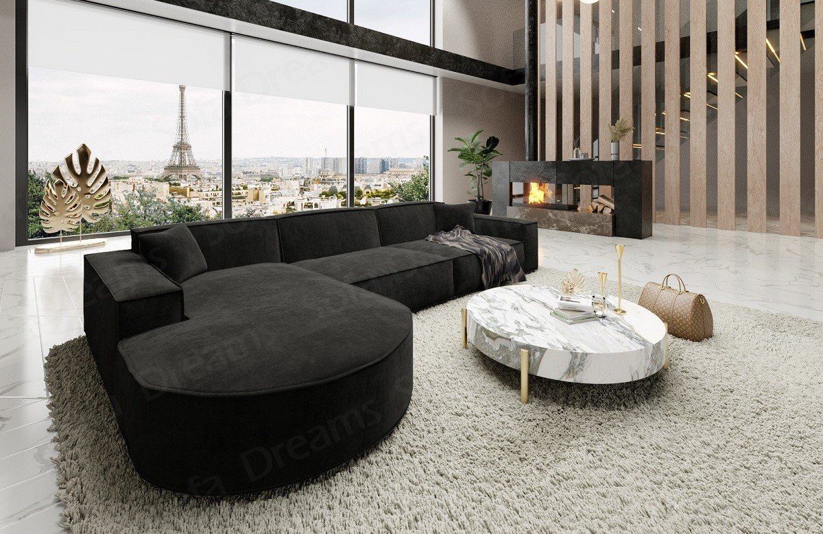 Sofa Dreams Ecksofa Alegranza L Form kurz Polster Couch Eck Stoffsofa, Loungesofa