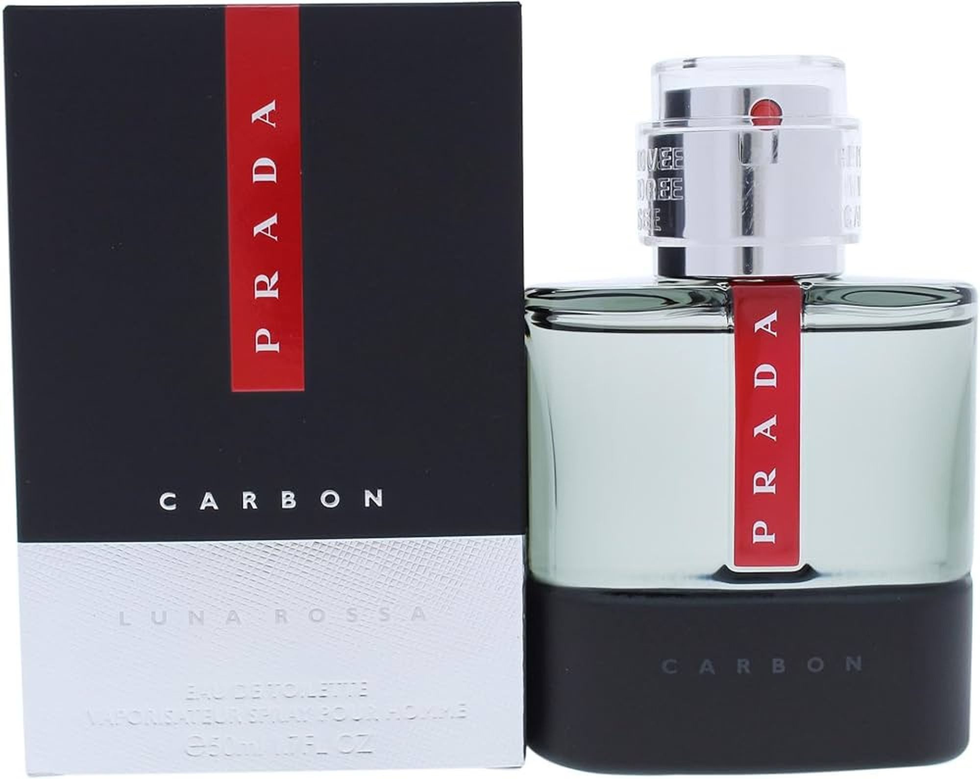 PRADA Eau de Toilette Luna Rossa Carbon Männer EDT Spray, PRADA, Herrenparfüm, Glasflakon, Herrenduft